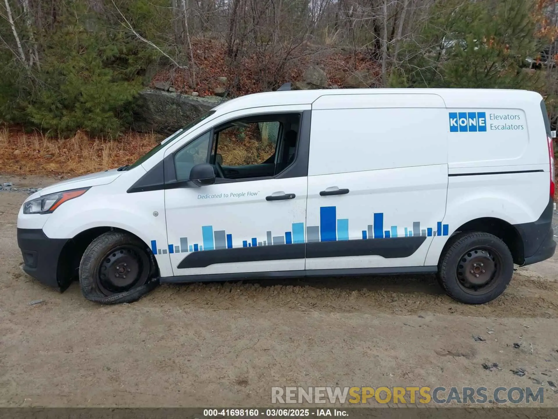 14 fotografías del automóvil dañado NM0LS7E2XM1489997 FORD TRANSIT CONNECT 2021