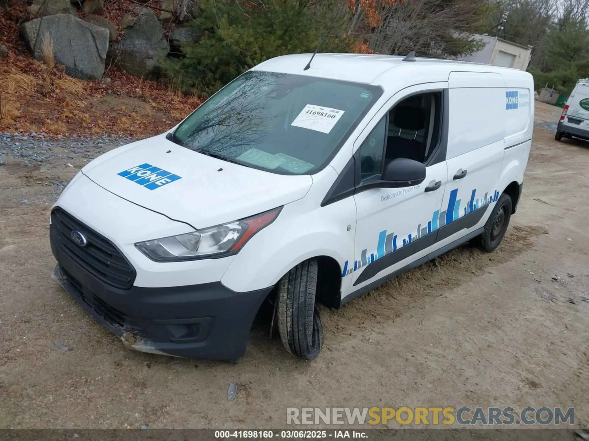 2 fotografías del automóvil dañado NM0LS7E2XM1489997 FORD TRANSIT CONNECT 2021