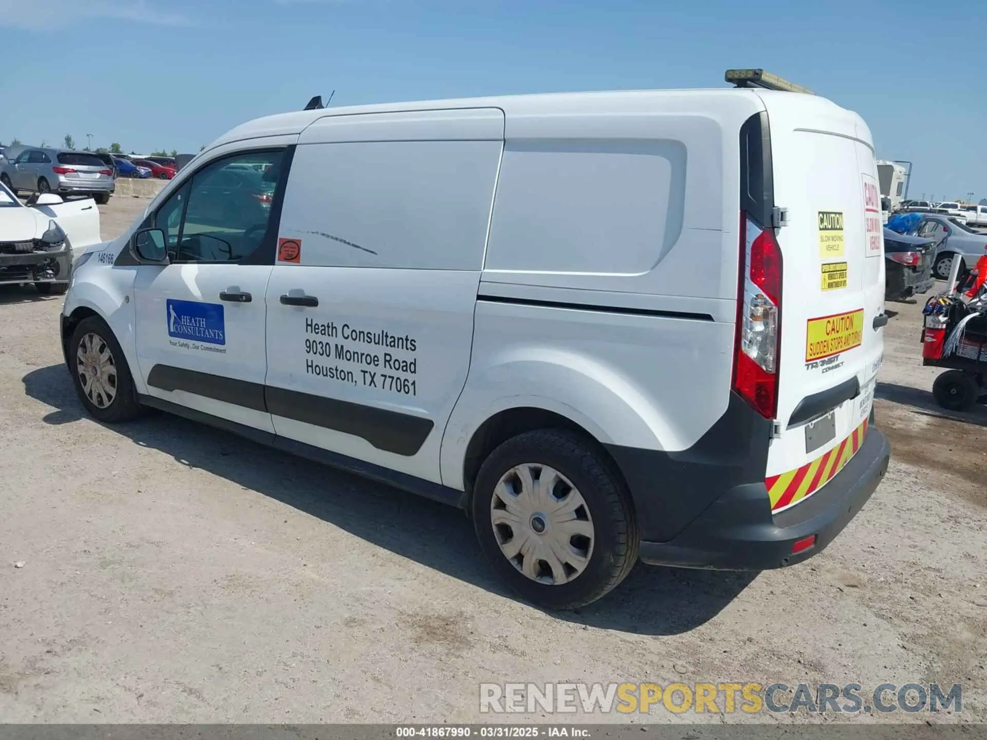 3 fotografías del automóvil dañado NM0LS7E71M1483016 FORD TRANSIT CONNECT 2021