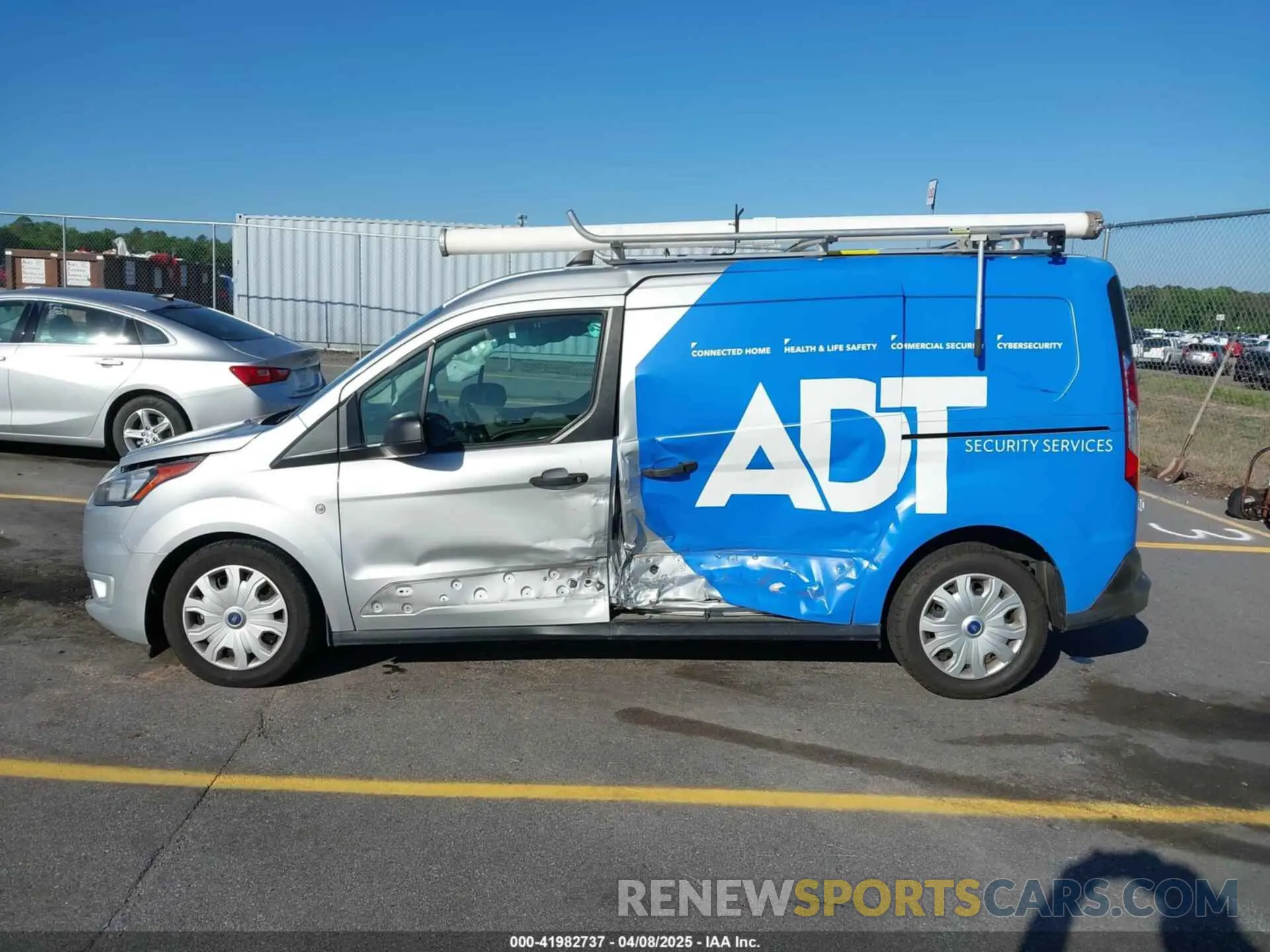 14 fotografías del automóvil dañado NM0LS7F25M1502430 FORD TRANSIT CONNECT 2021