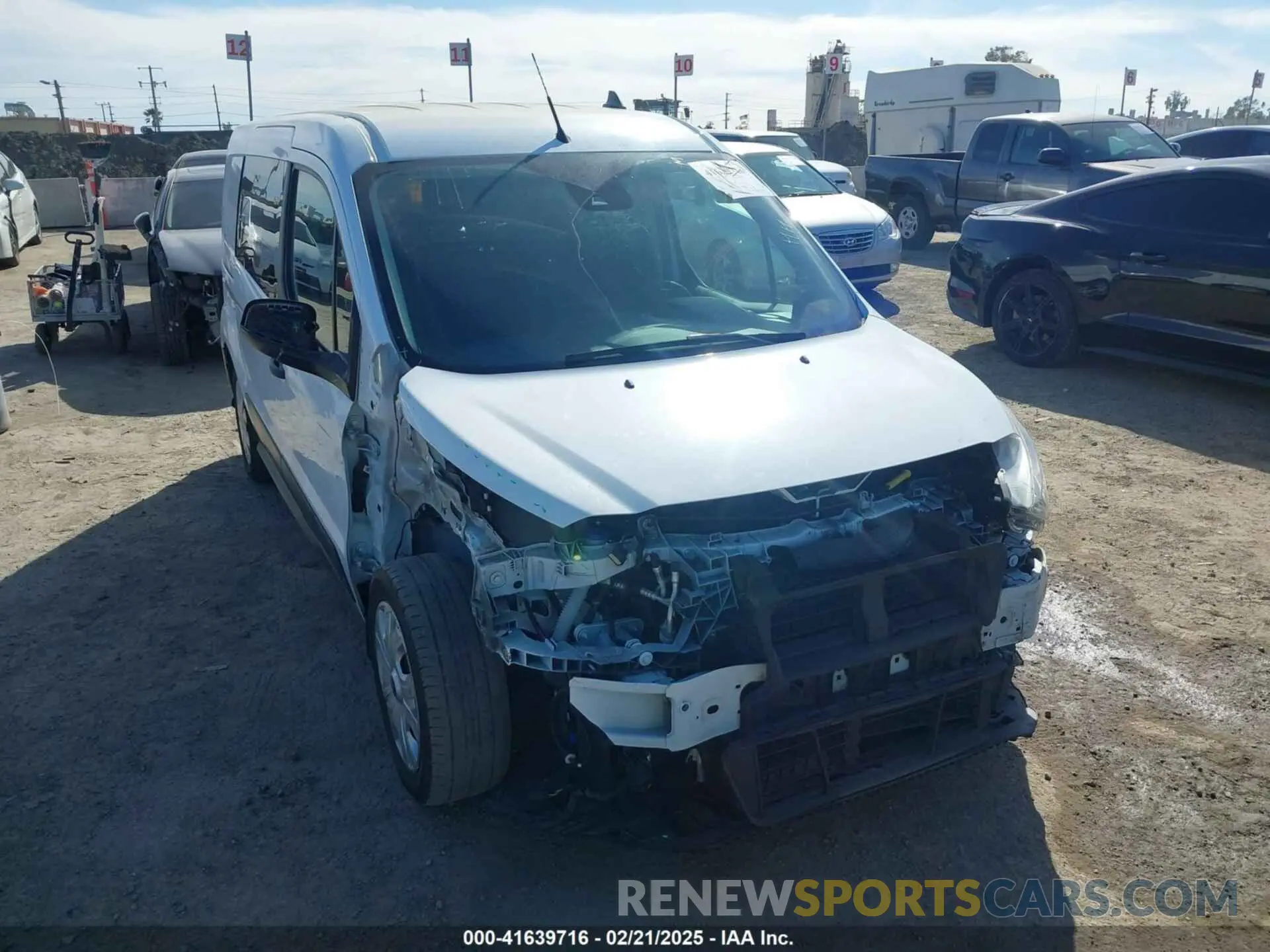 1 fotografías del automóvil dañado NM0LS7F26M1497626 FORD TRANSIT CONNECT 2021