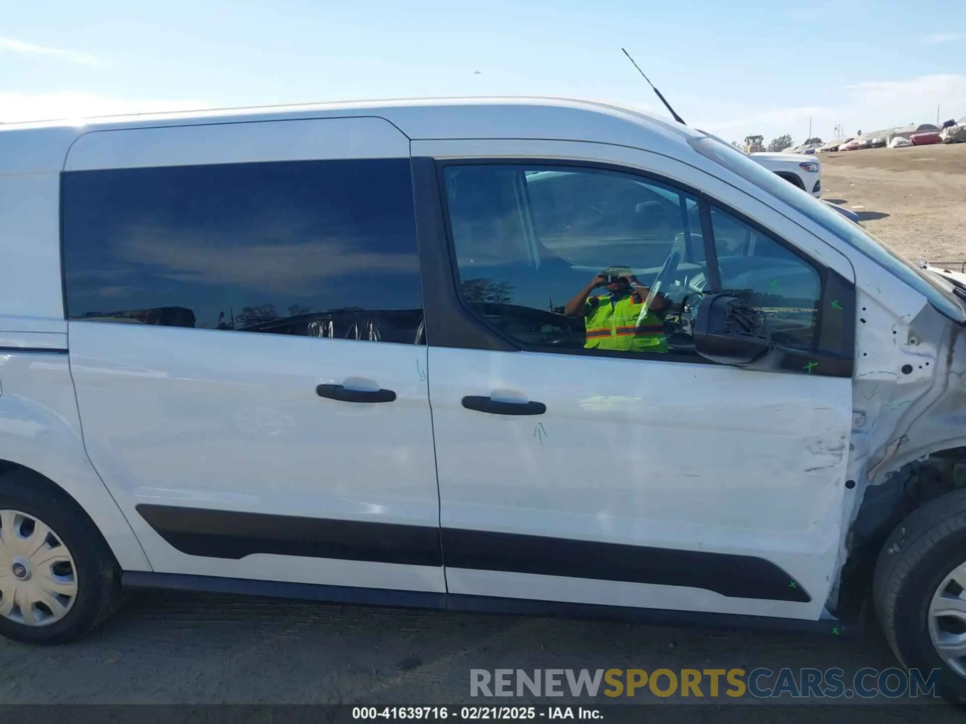 14 fotografías del automóvil dañado NM0LS7F26M1497626 FORD TRANSIT CONNECT 2021