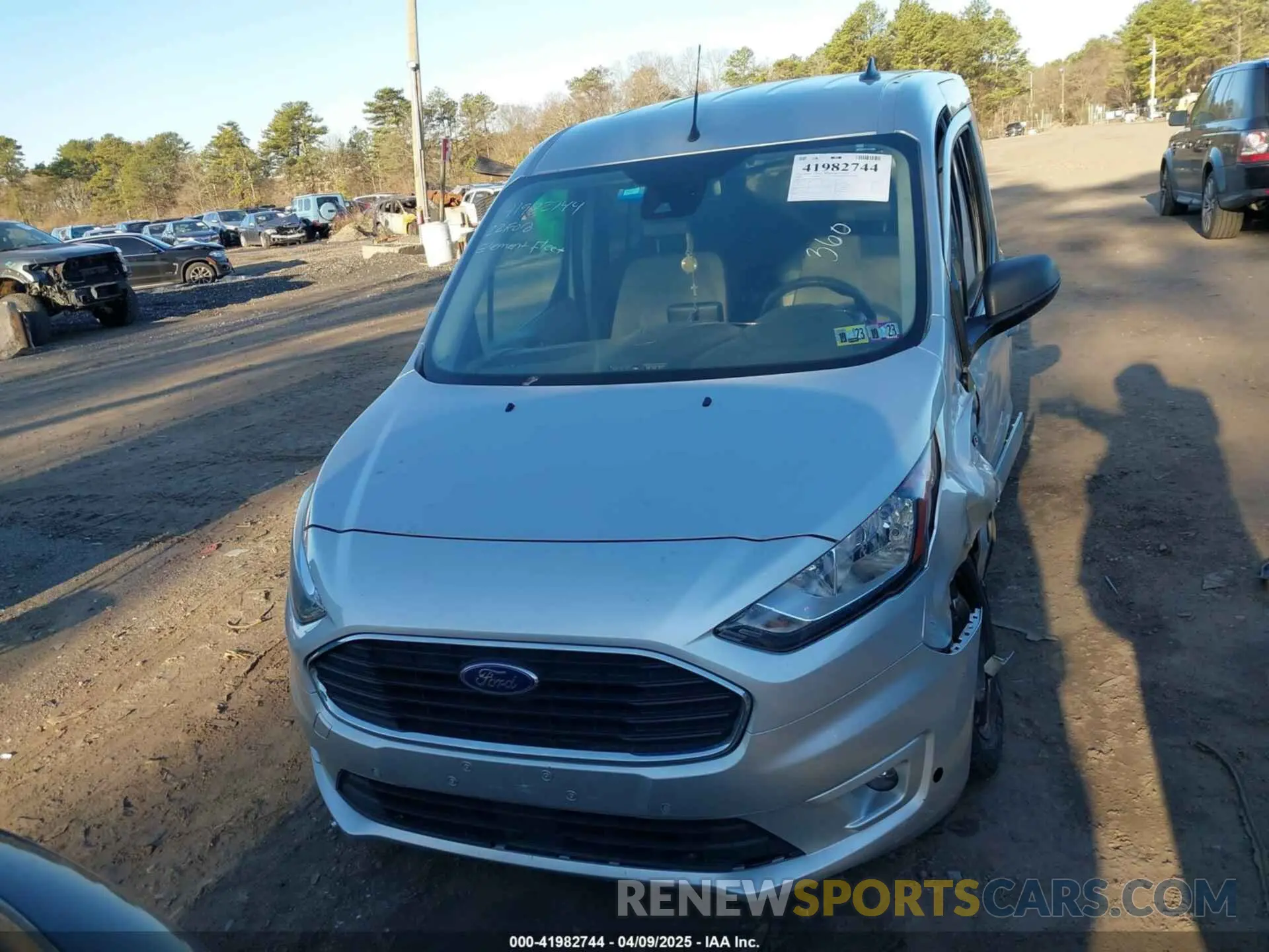 12 fotografías del automóvil dañado NM0GE9F26N1541310 FORD TRANSIT CONNECT 2022
