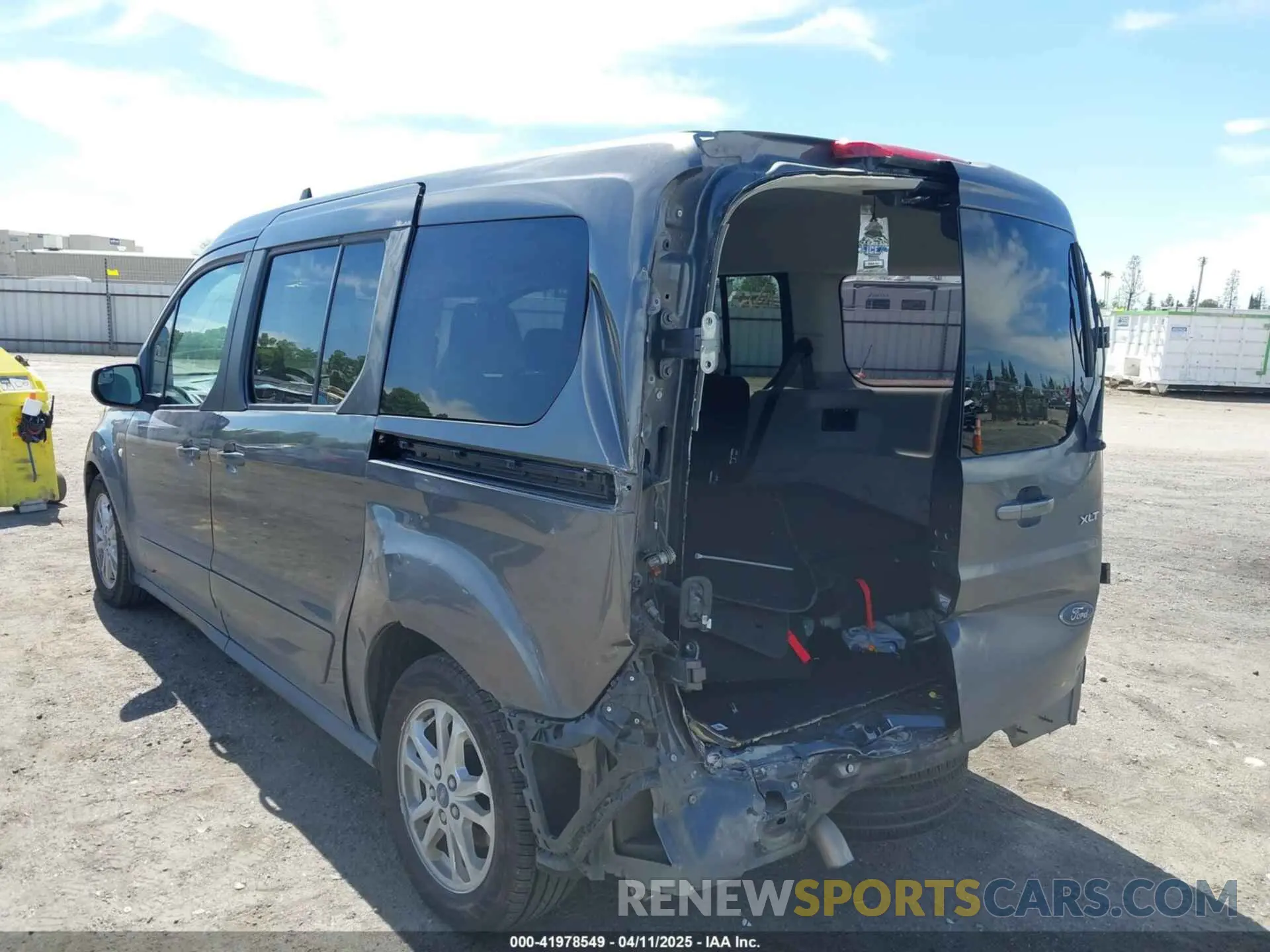 3 fotografías del automóvil dañado NM0GS9F28N1524209 FORD TRANSIT CONNECT 2022