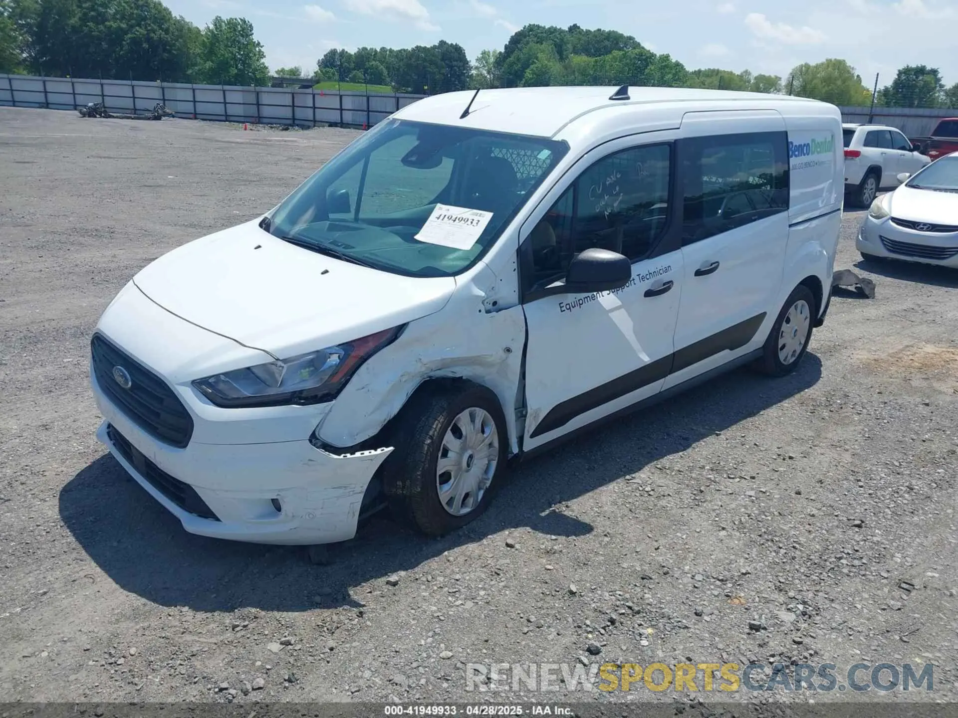 2 fotografías del automóvil dañado NM0LE7T24N1518034 FORD TRANSIT CONNECT 2022
