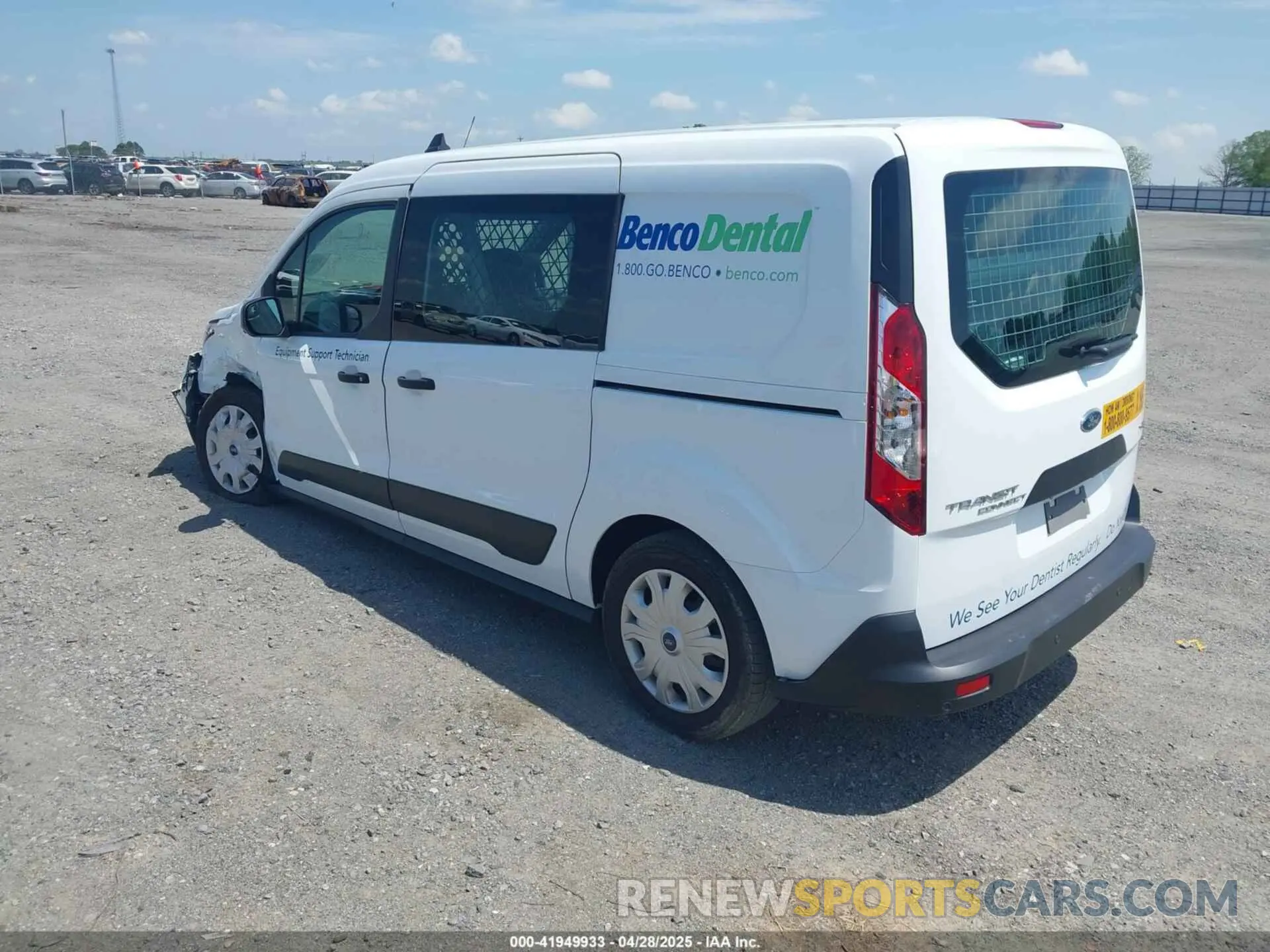 3 fotografías del automóvil dañado NM0LE7T24N1518034 FORD TRANSIT CONNECT 2022