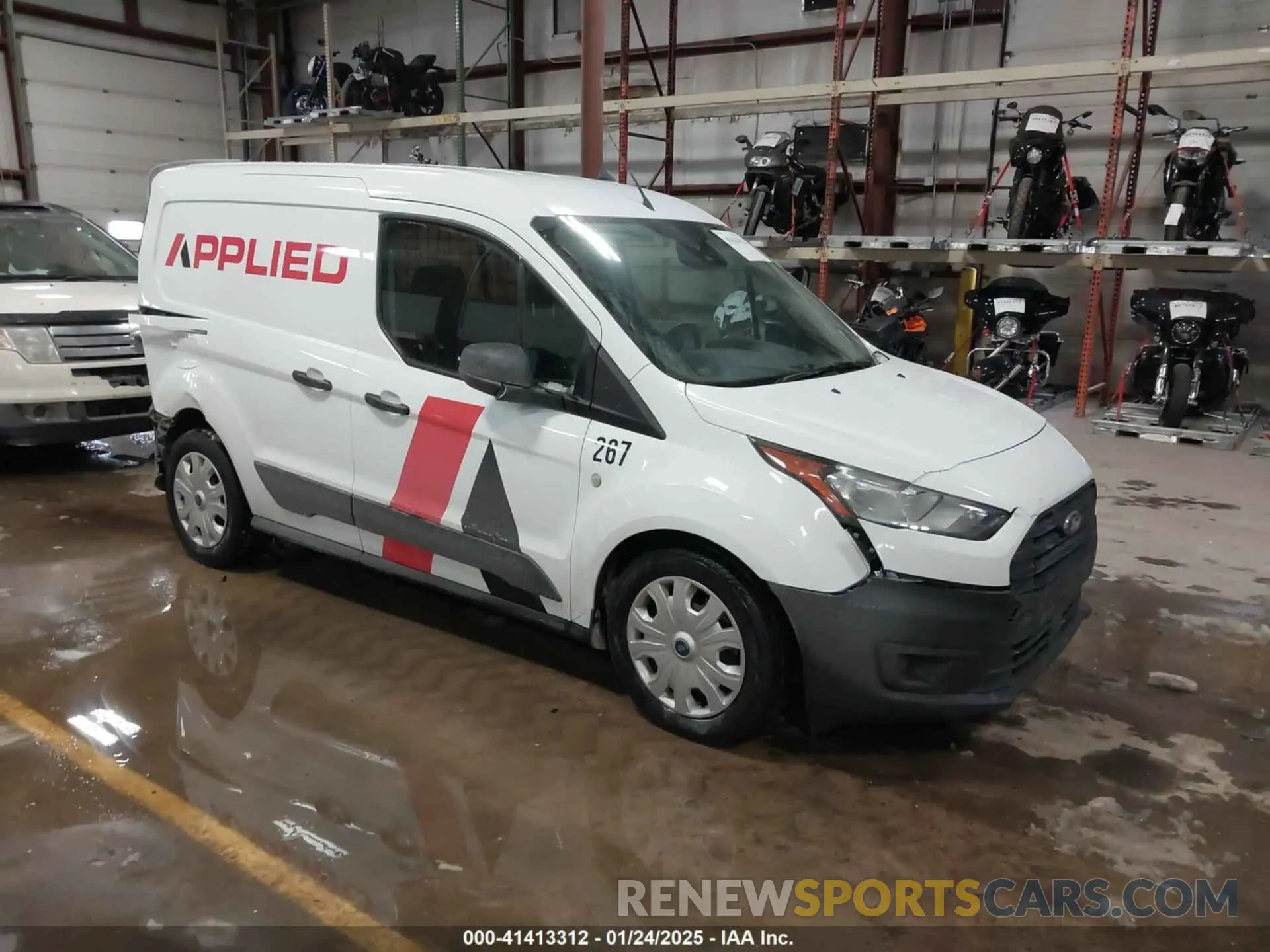 1 fotografías del automóvil dañado NM0LS6S26N1517598 FORD TRANSIT CONNECT 2022