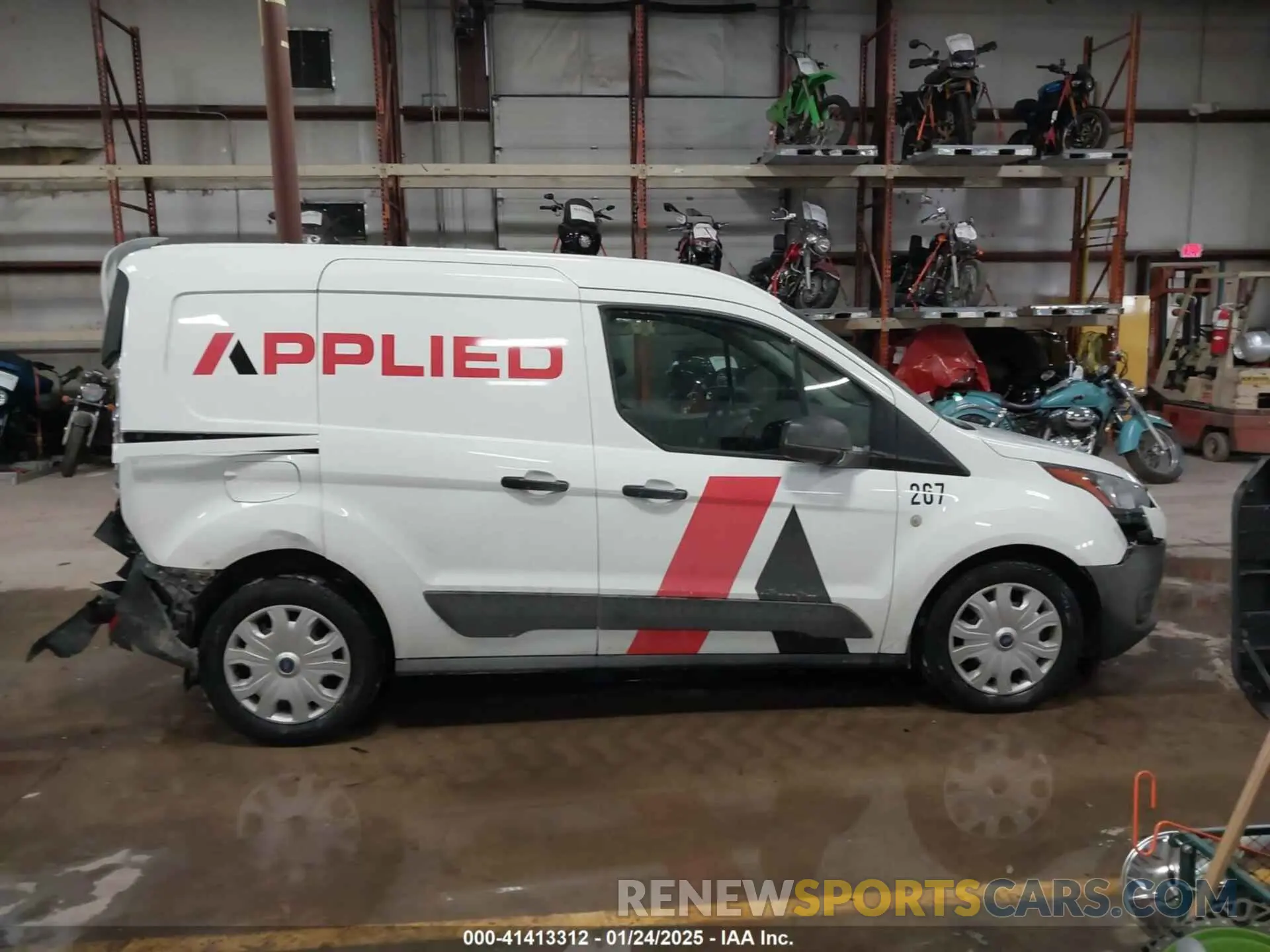 13 fotografías del automóvil dañado NM0LS6S26N1517598 FORD TRANSIT CONNECT 2022