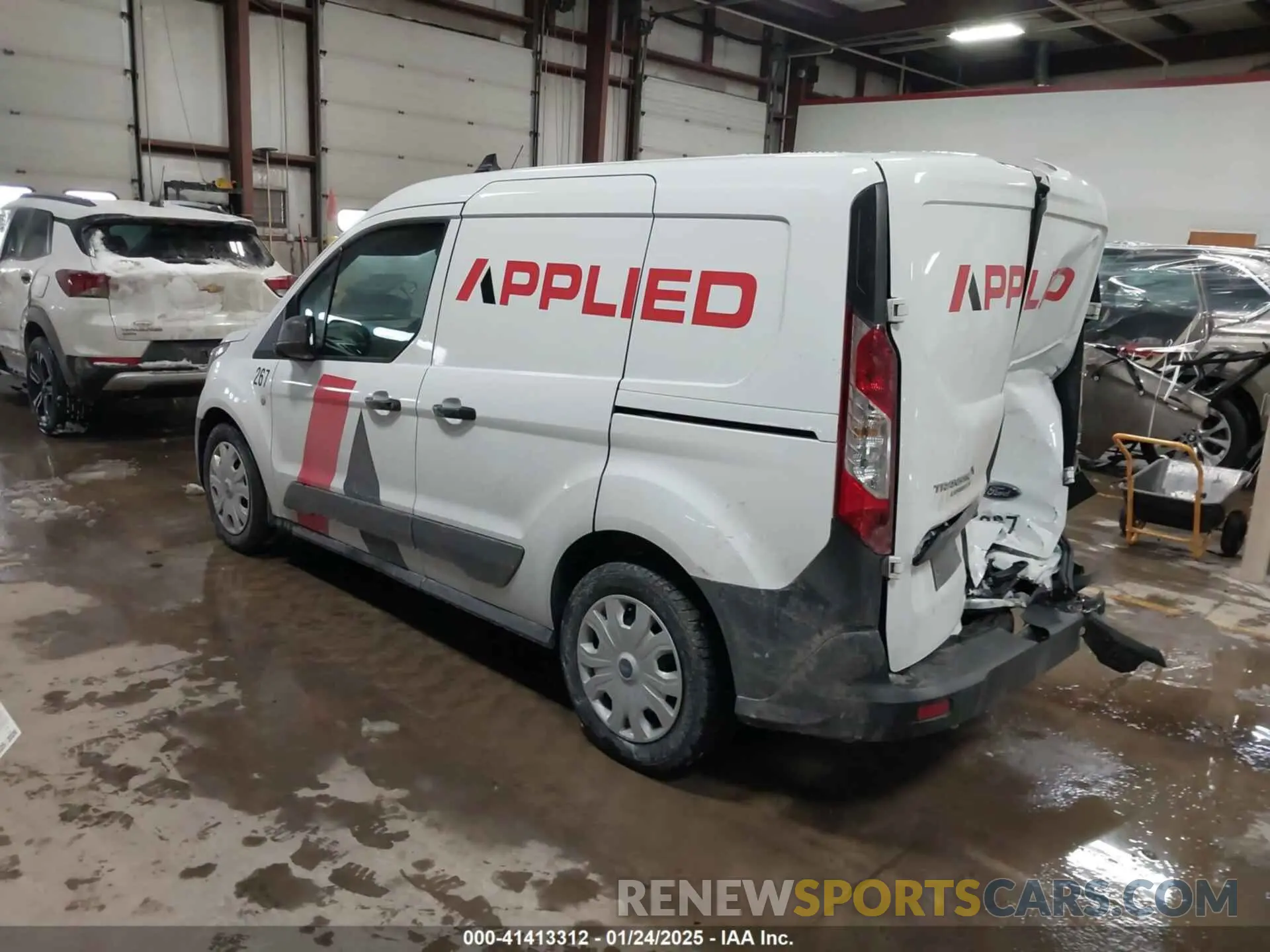 3 fotografías del automóvil dañado NM0LS6S26N1517598 FORD TRANSIT CONNECT 2022