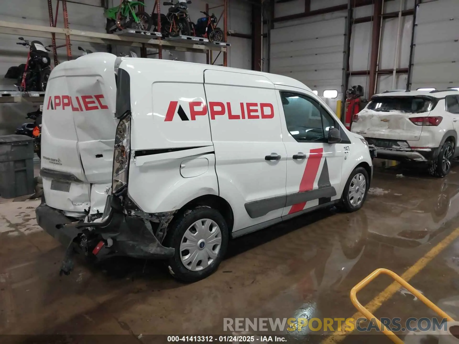 4 fotografías del automóvil dañado NM0LS6S26N1517598 FORD TRANSIT CONNECT 2022