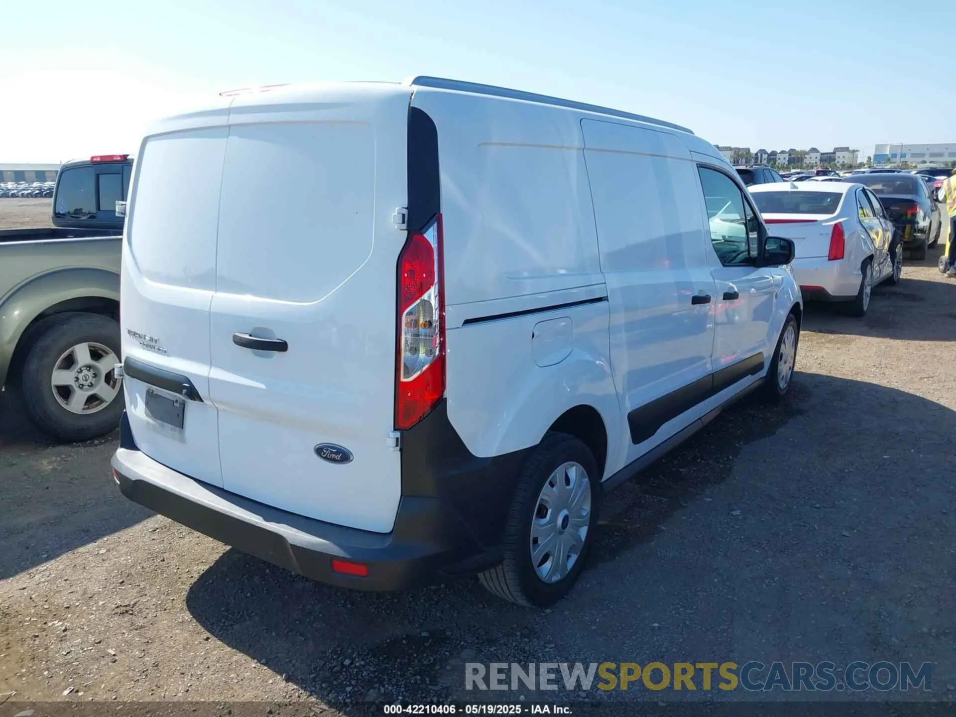 4 fotografías del automóvil dañado NM0LS7S22N1510427 FORD TRANSIT CONNECT 2022