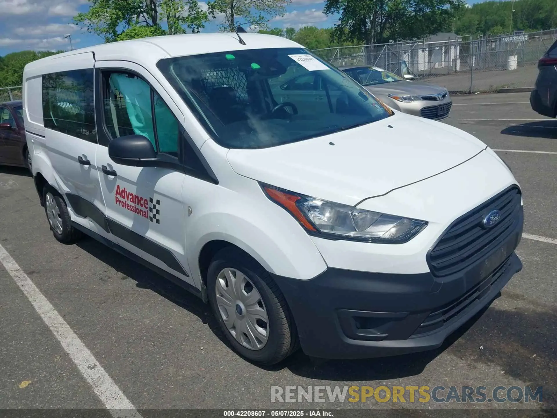 1 fotografías del automóvil dañado NM0LS7S23N1537894 FORD TRANSIT CONNECT 2022