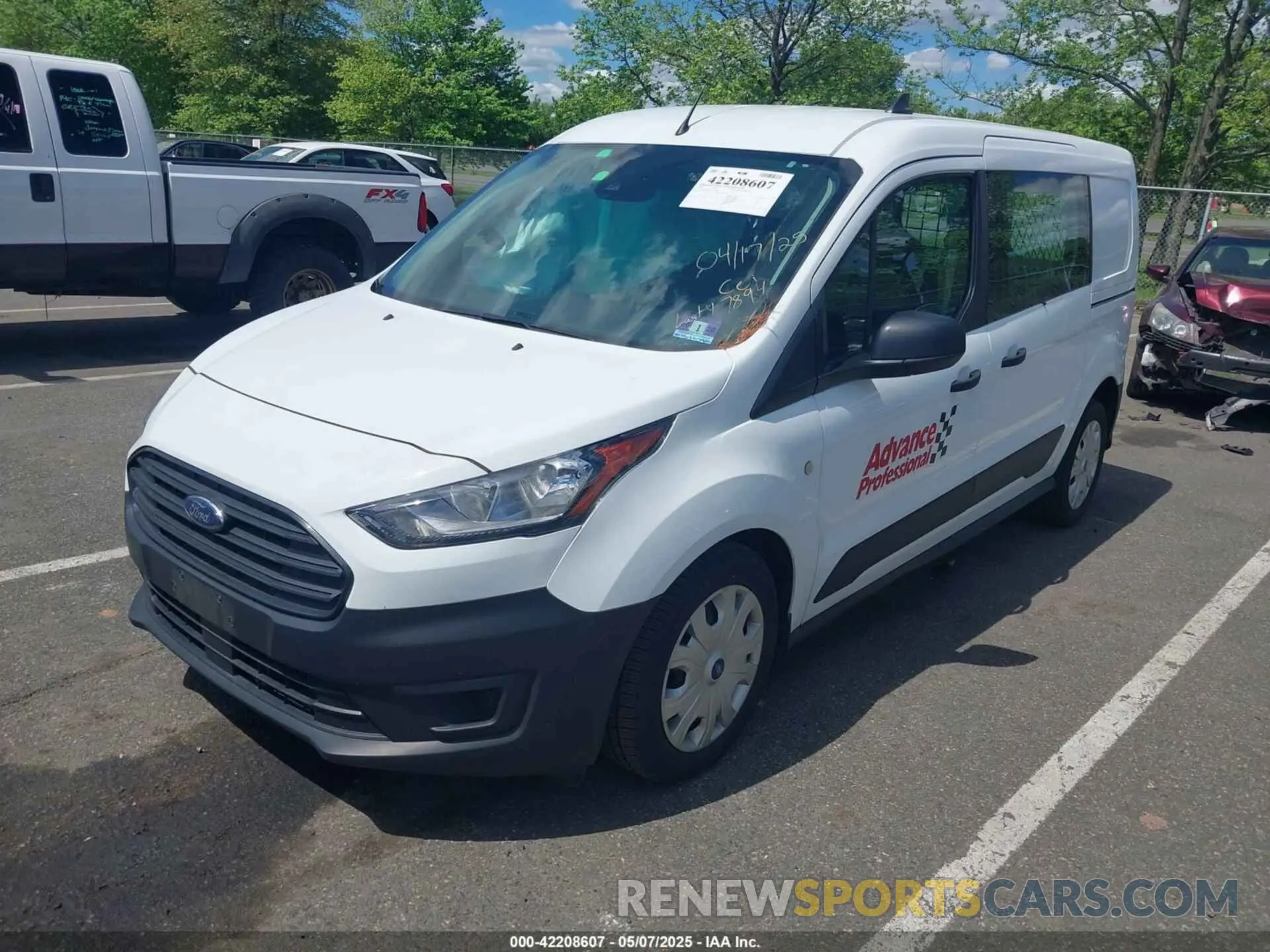 2 fotografías del automóvil dañado NM0LS7S23N1537894 FORD TRANSIT CONNECT 2022