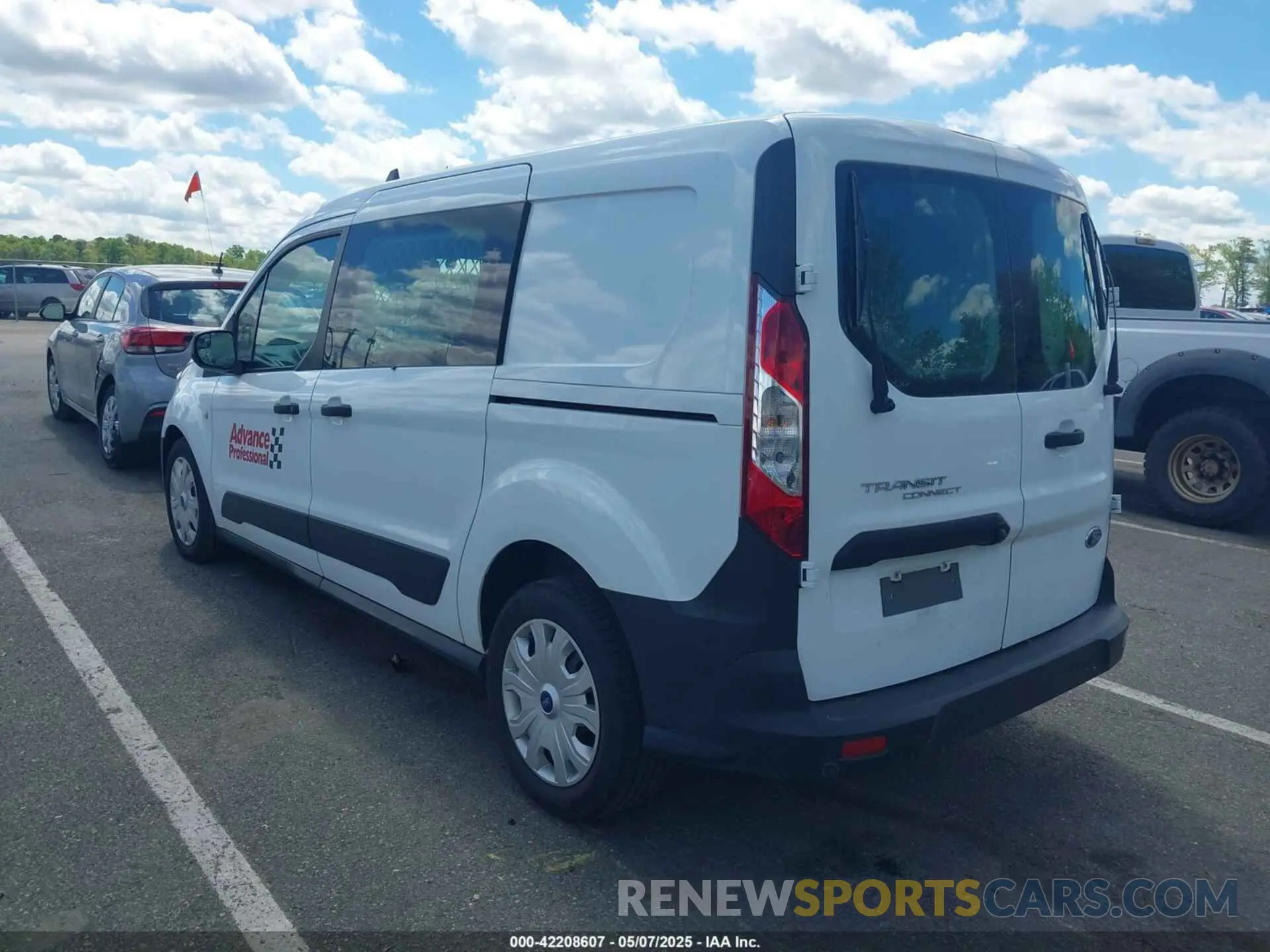 3 fotografías del automóvil dañado NM0LS7S23N1537894 FORD TRANSIT CONNECT 2022