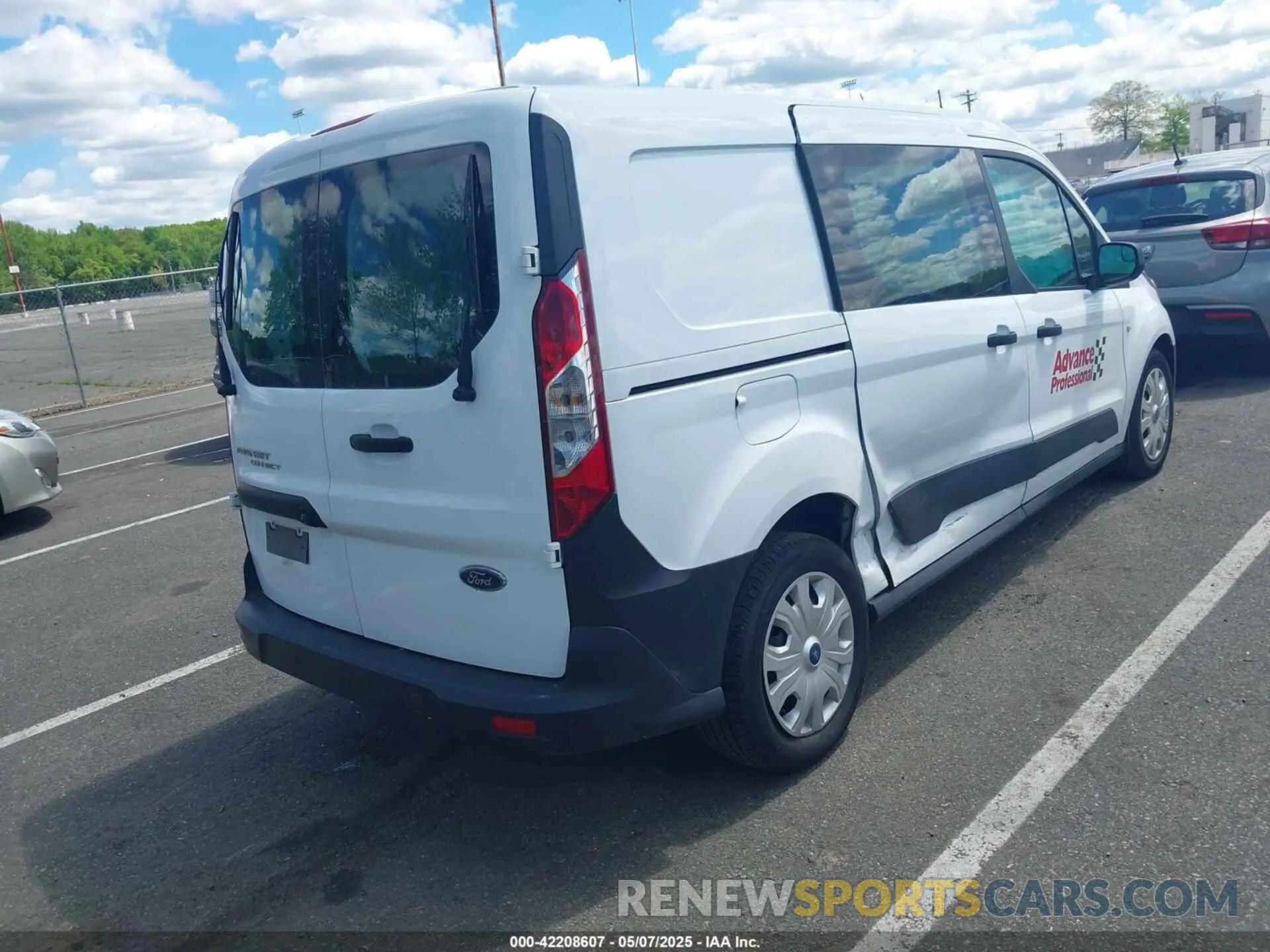 4 fotografías del automóvil dañado NM0LS7S23N1537894 FORD TRANSIT CONNECT 2022