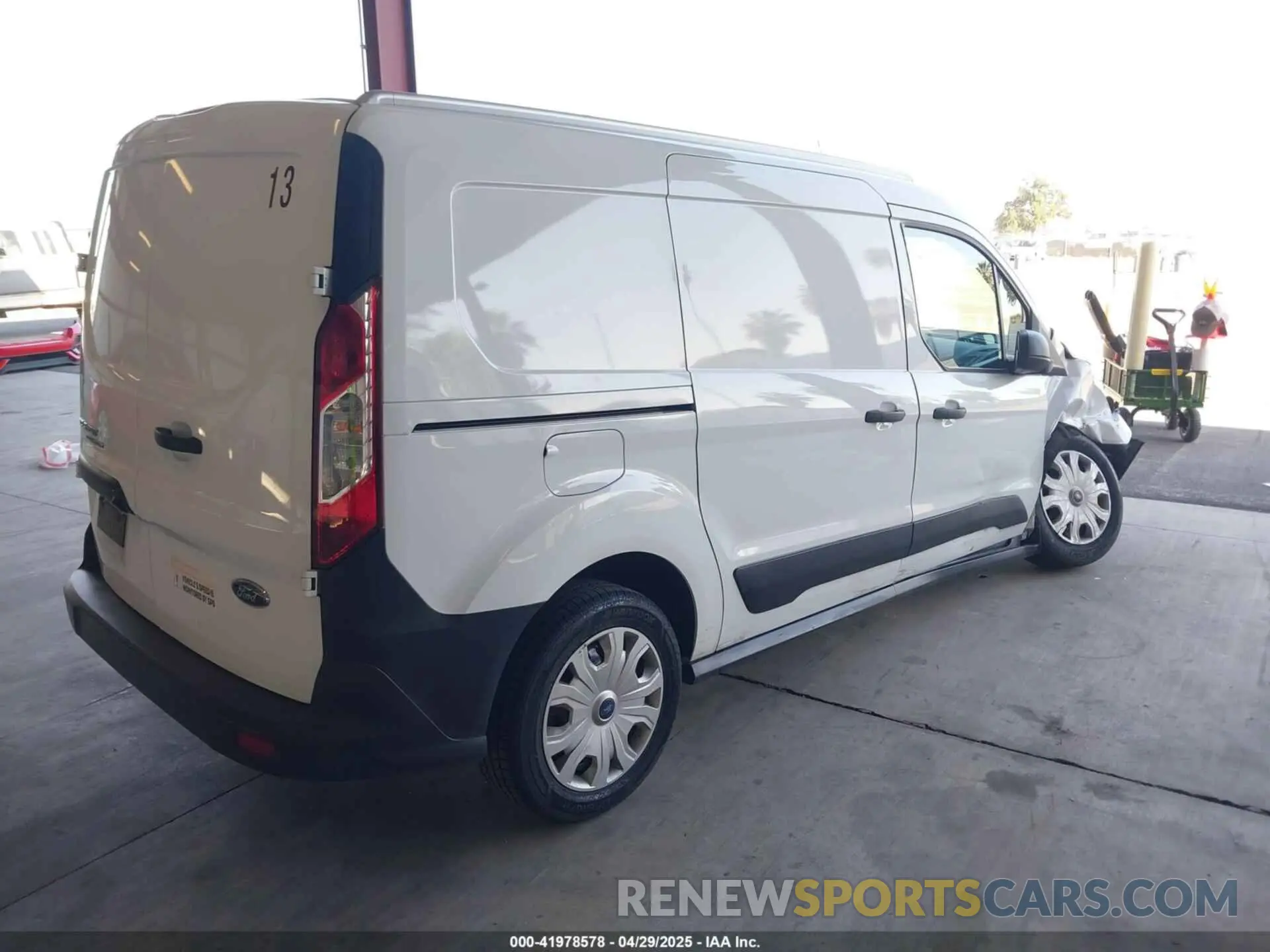 4 fotografías del automóvil dañado NM0LS7S24N1508002 FORD TRANSIT CONNECT 2022