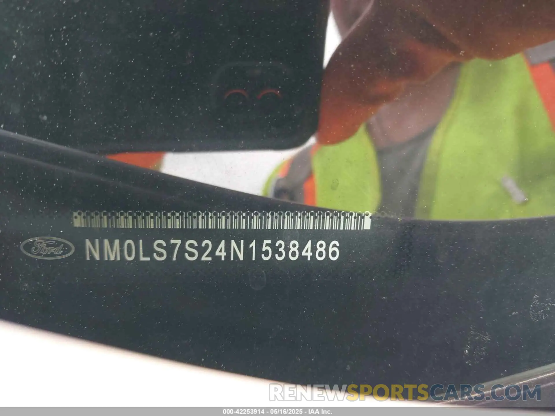 17 fotografías del automóvil dañado NM0LS7S24N1538486 FORD TRANSIT CONNECT 2022
