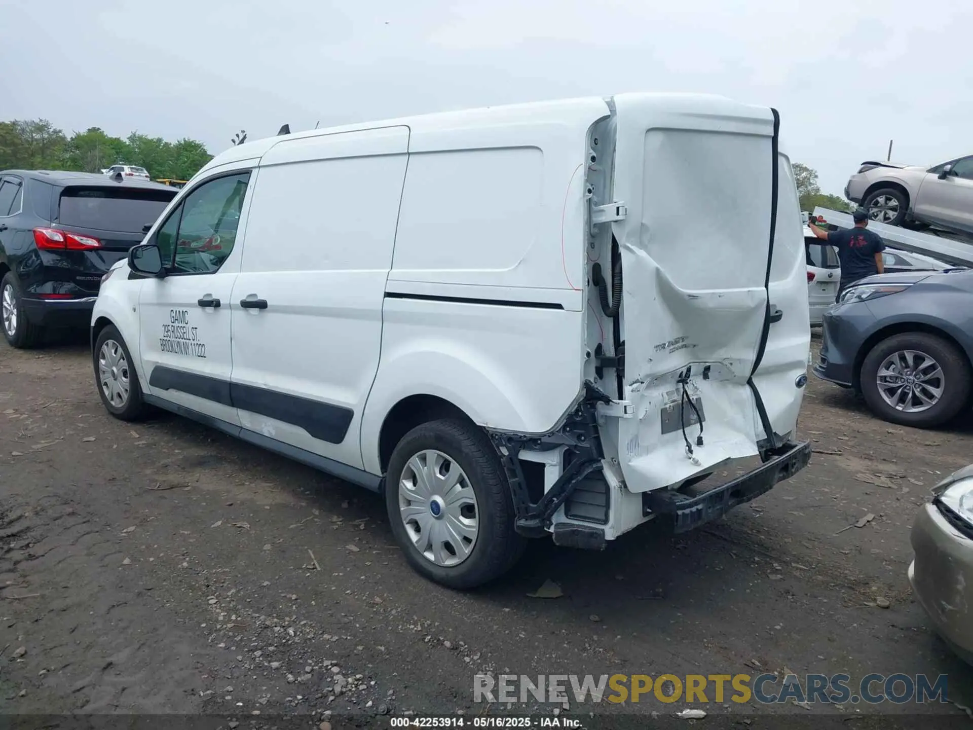 3 fotografías del automóvil dañado NM0LS7S24N1538486 FORD TRANSIT CONNECT 2022