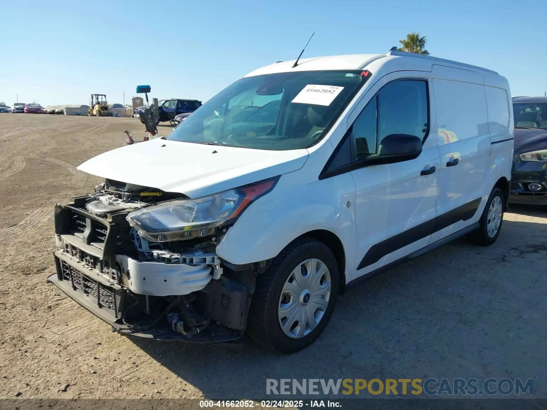 2 fotografías del automóvil dañado NM0LS7S26N1507725 FORD TRANSIT CONNECT 2022
