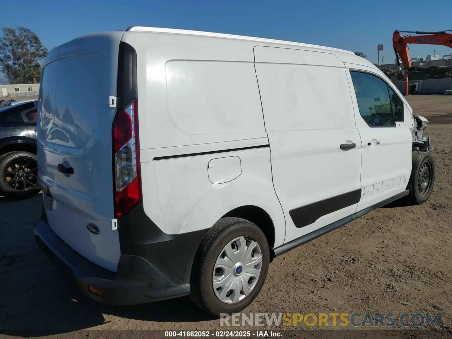4 fotografías del automóvil dañado NM0LS7S26N1507725 FORD TRANSIT CONNECT 2022