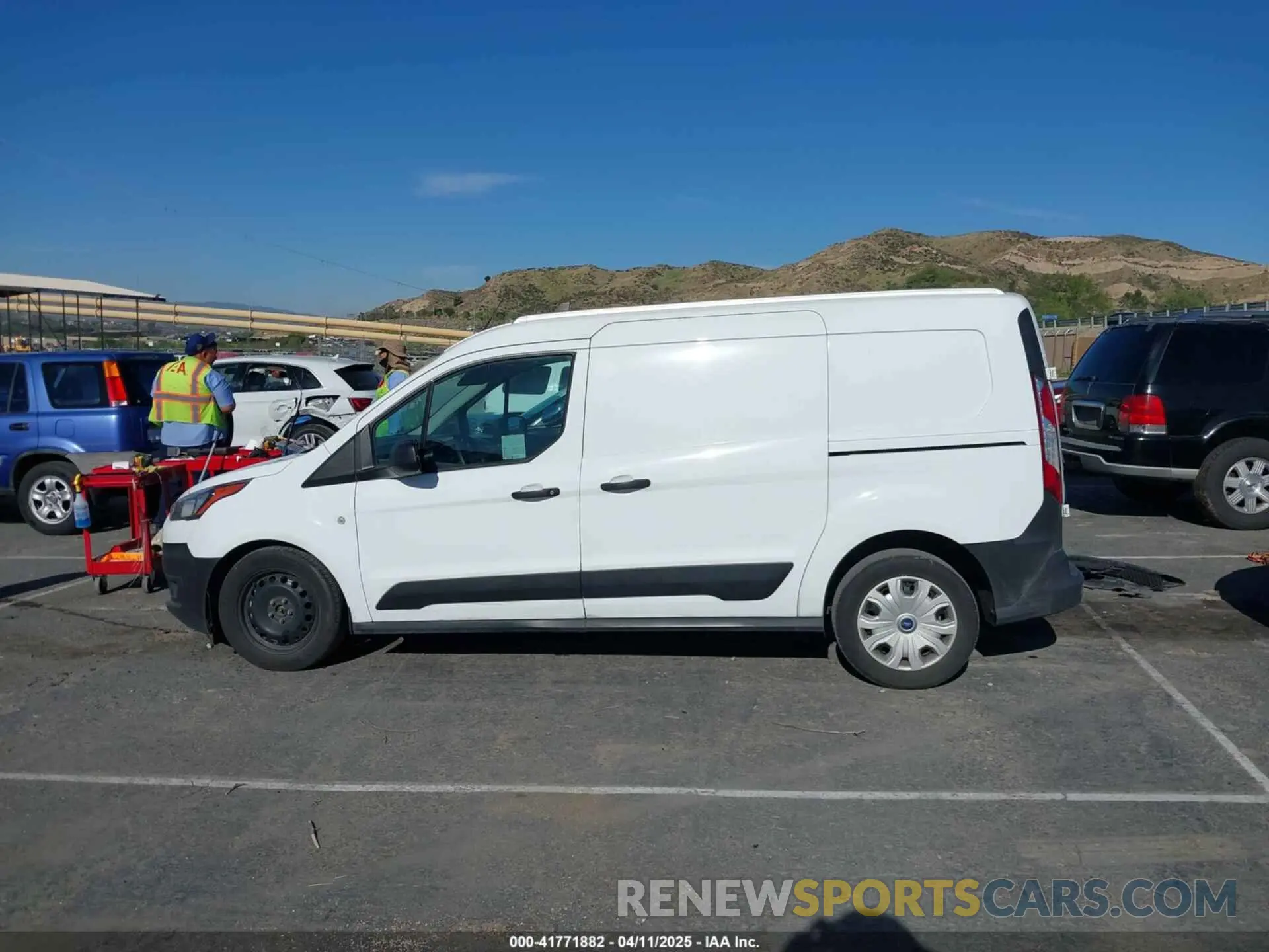 14 fotografías del automóvil dañado NM0LS7S28N1507726 FORD TRANSIT CONNECT 2022