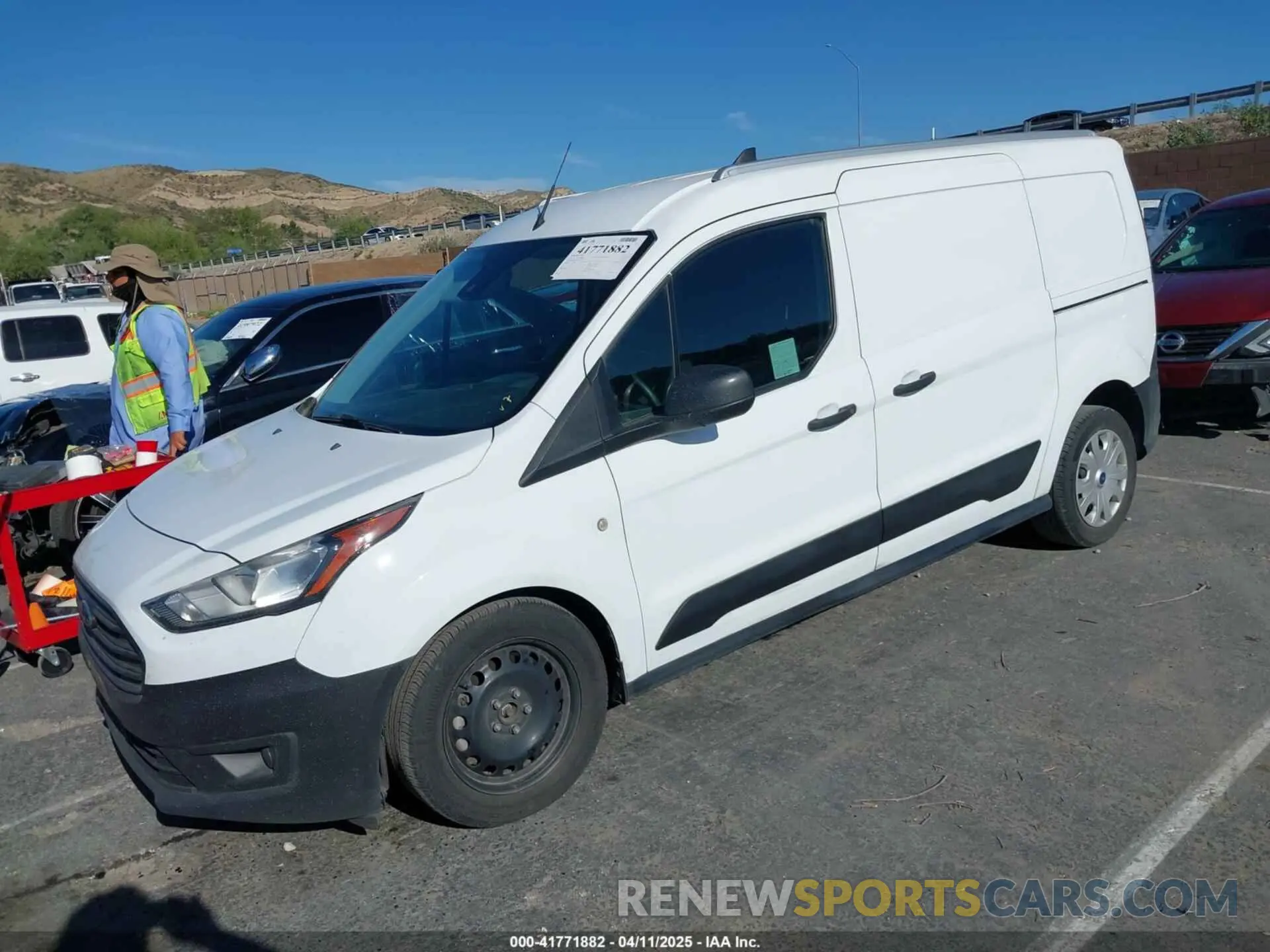 2 fotografías del automóvil dañado NM0LS7S28N1507726 FORD TRANSIT CONNECT 2022