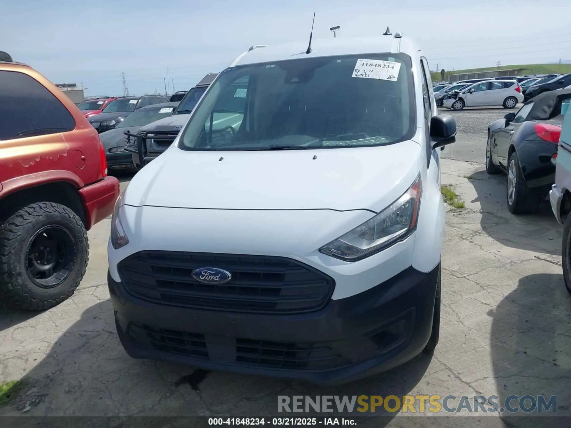 12 fotografías del automóvil dañado NM0LS7S28N1507743 FORD TRANSIT CONNECT 2022