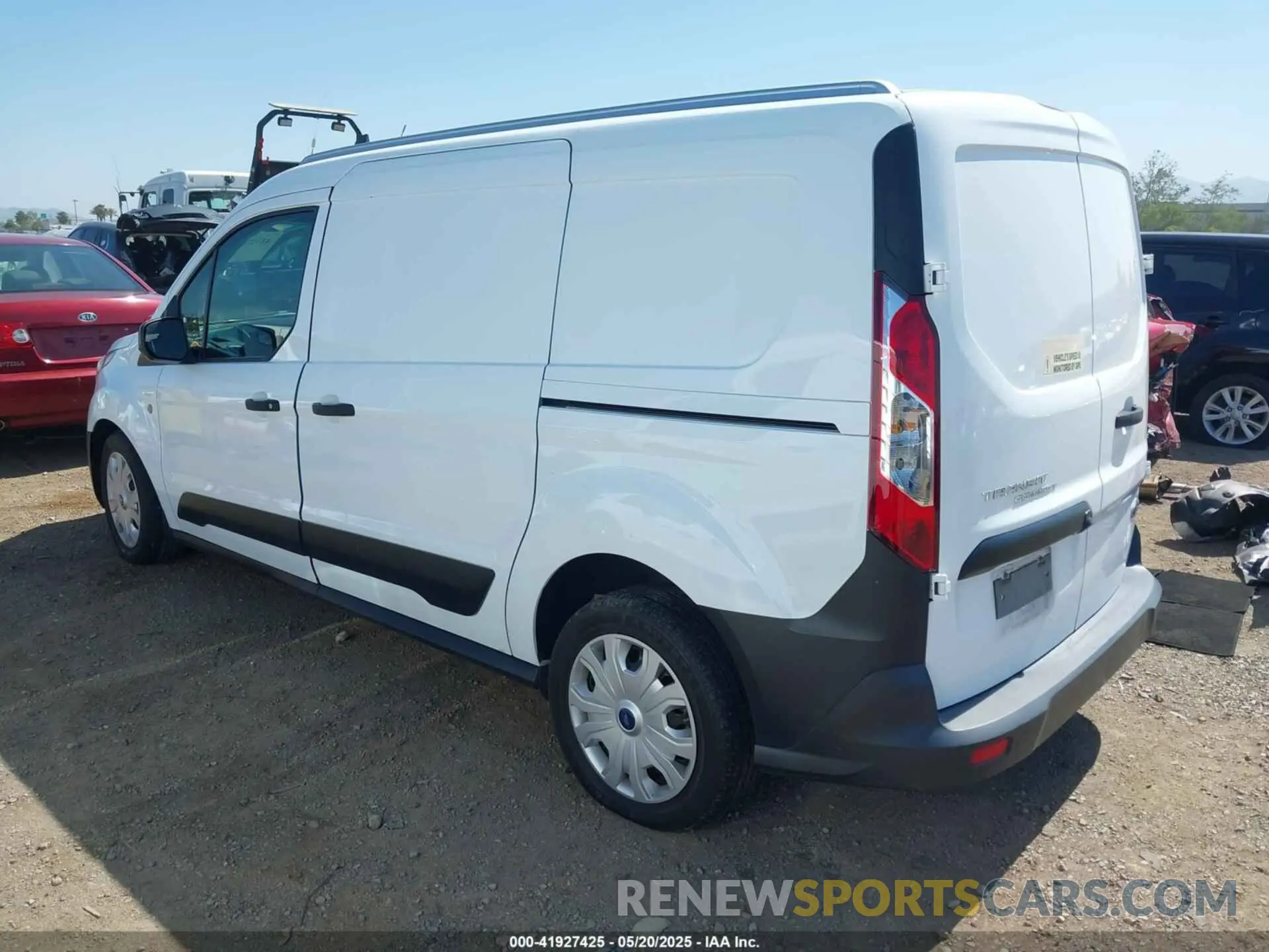3 fotografías del automóvil dañado NM0LS7S28N1508410 FORD TRANSIT CONNECT 2022