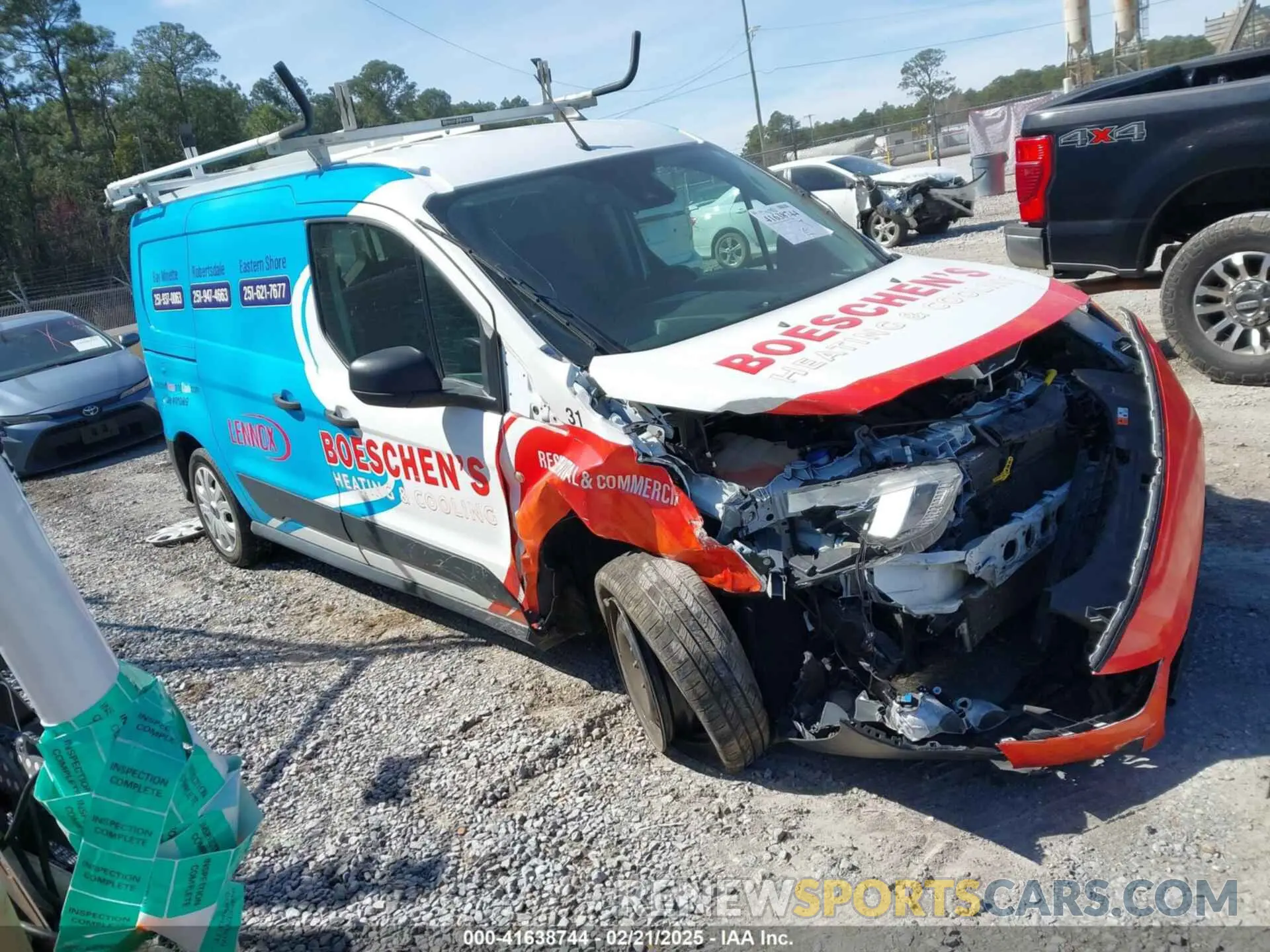 1 fotografías del automóvil dañado NM0LS7S28N1521643 FORD TRANSIT CONNECT 2022