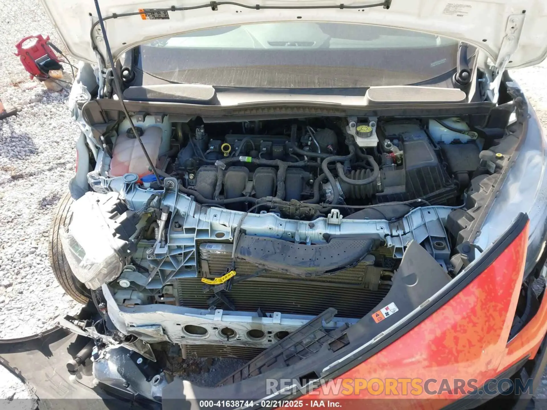 10 fotografías del automóvil dañado NM0LS7S28N1521643 FORD TRANSIT CONNECT 2022