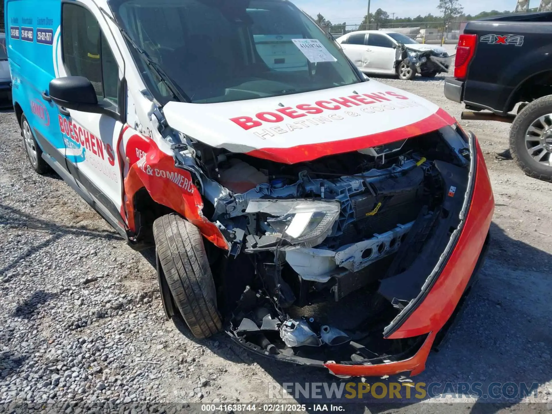6 fotografías del automóvil dañado NM0LS7S28N1521643 FORD TRANSIT CONNECT 2022