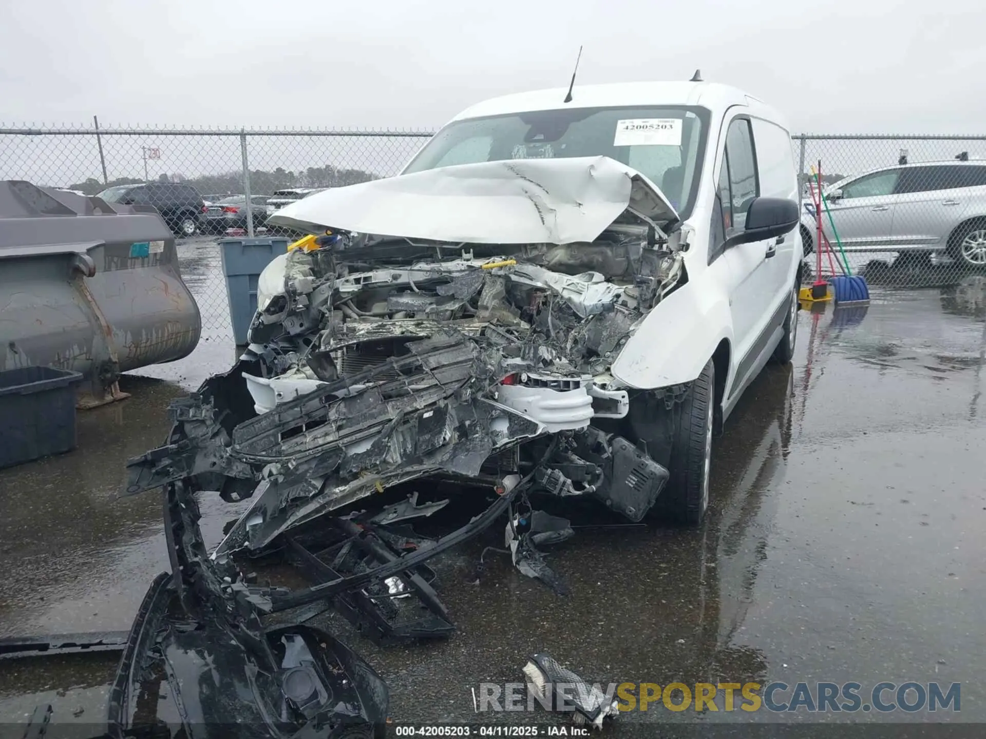2 fotografías del automóvil dañado NM0LS7S28N1522940 FORD TRANSIT CONNECT 2022