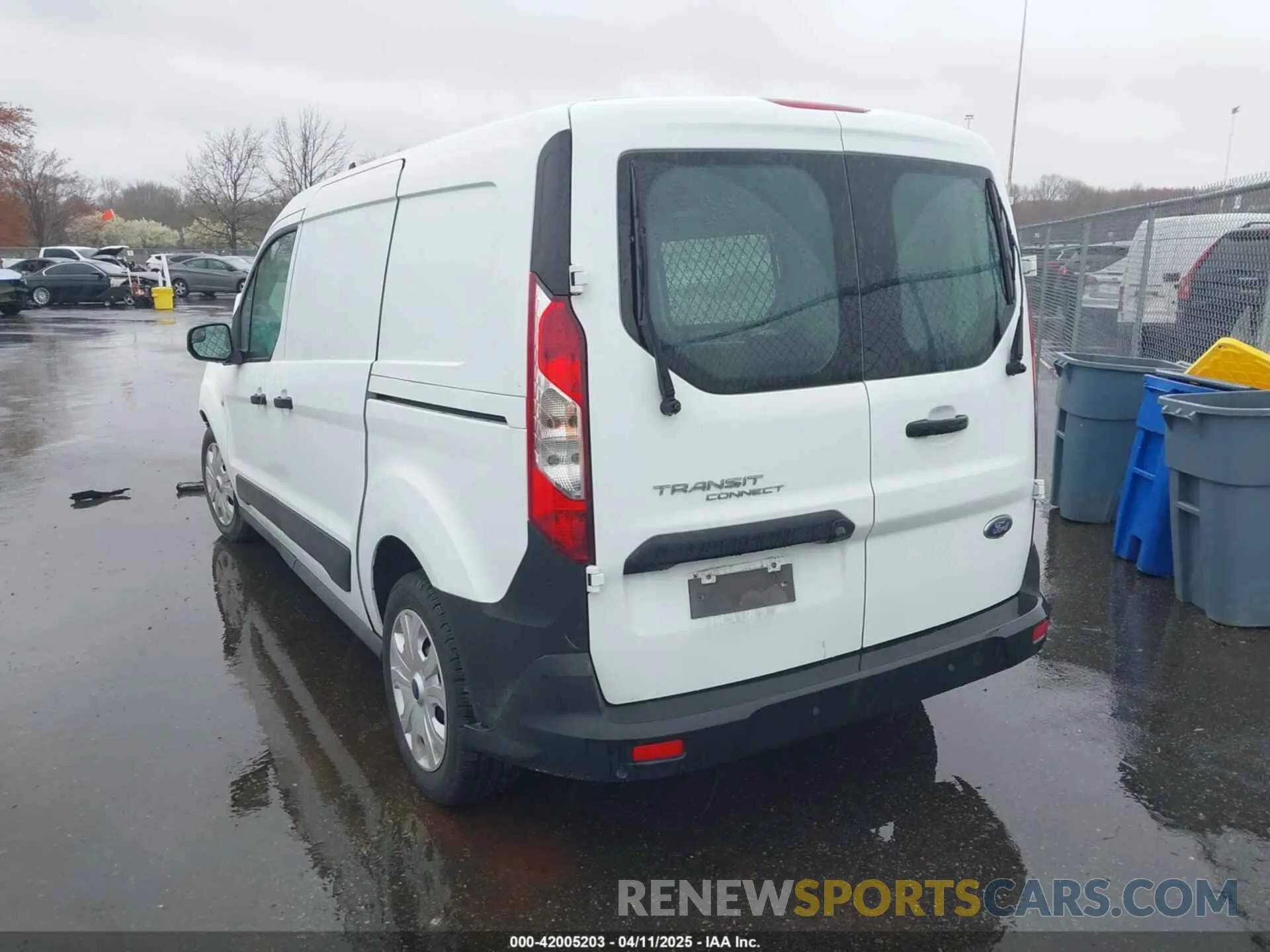 3 fotografías del automóvil dañado NM0LS7S28N1522940 FORD TRANSIT CONNECT 2022