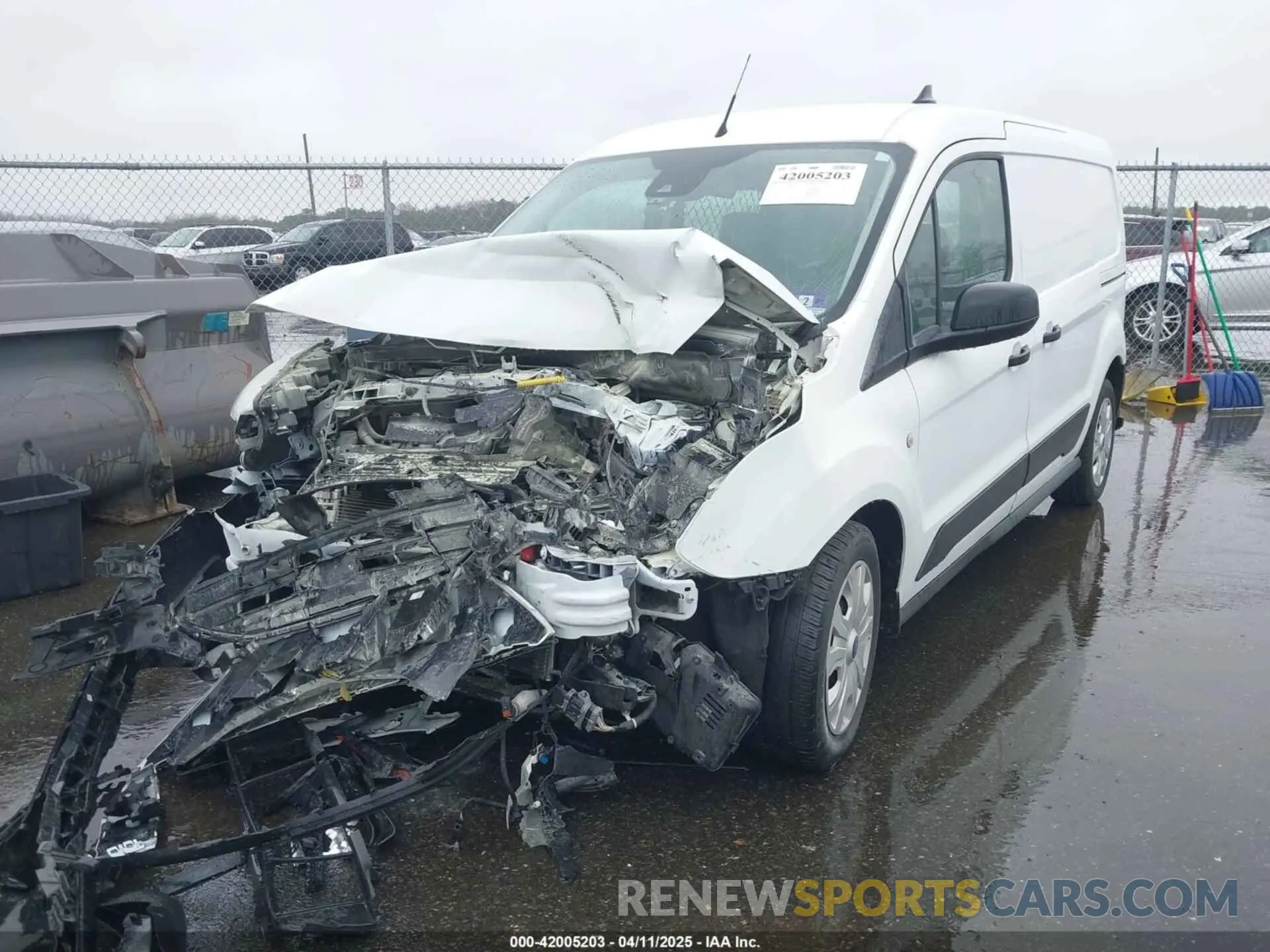 6 fotografías del automóvil dañado NM0LS7S28N1522940 FORD TRANSIT CONNECT 2022