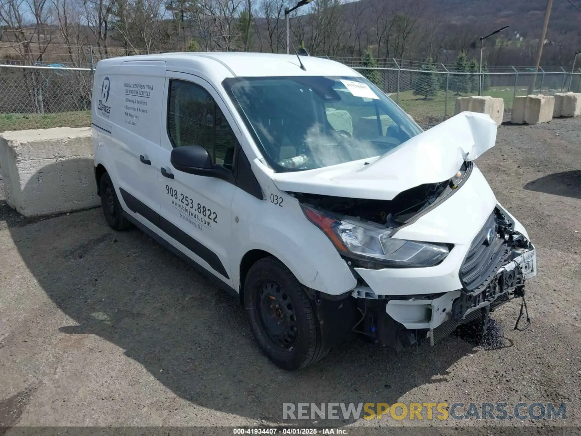 1 fotografías del automóvil dañado NM0LS7S28N1538250 FORD TRANSIT CONNECT 2022