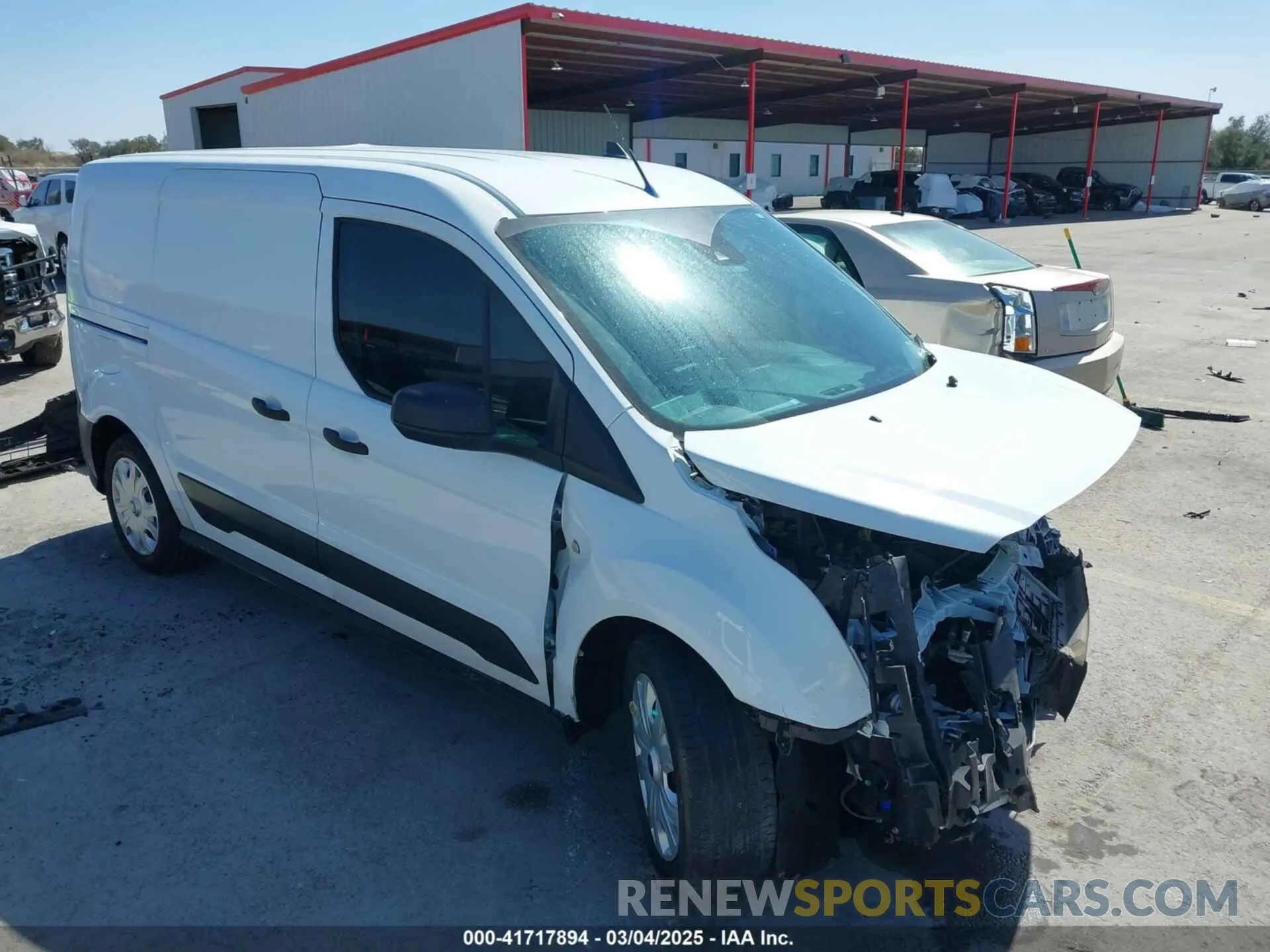 1 fotografías del automóvil dañado NM0LS7S29N1529055 FORD TRANSIT CONNECT 2022