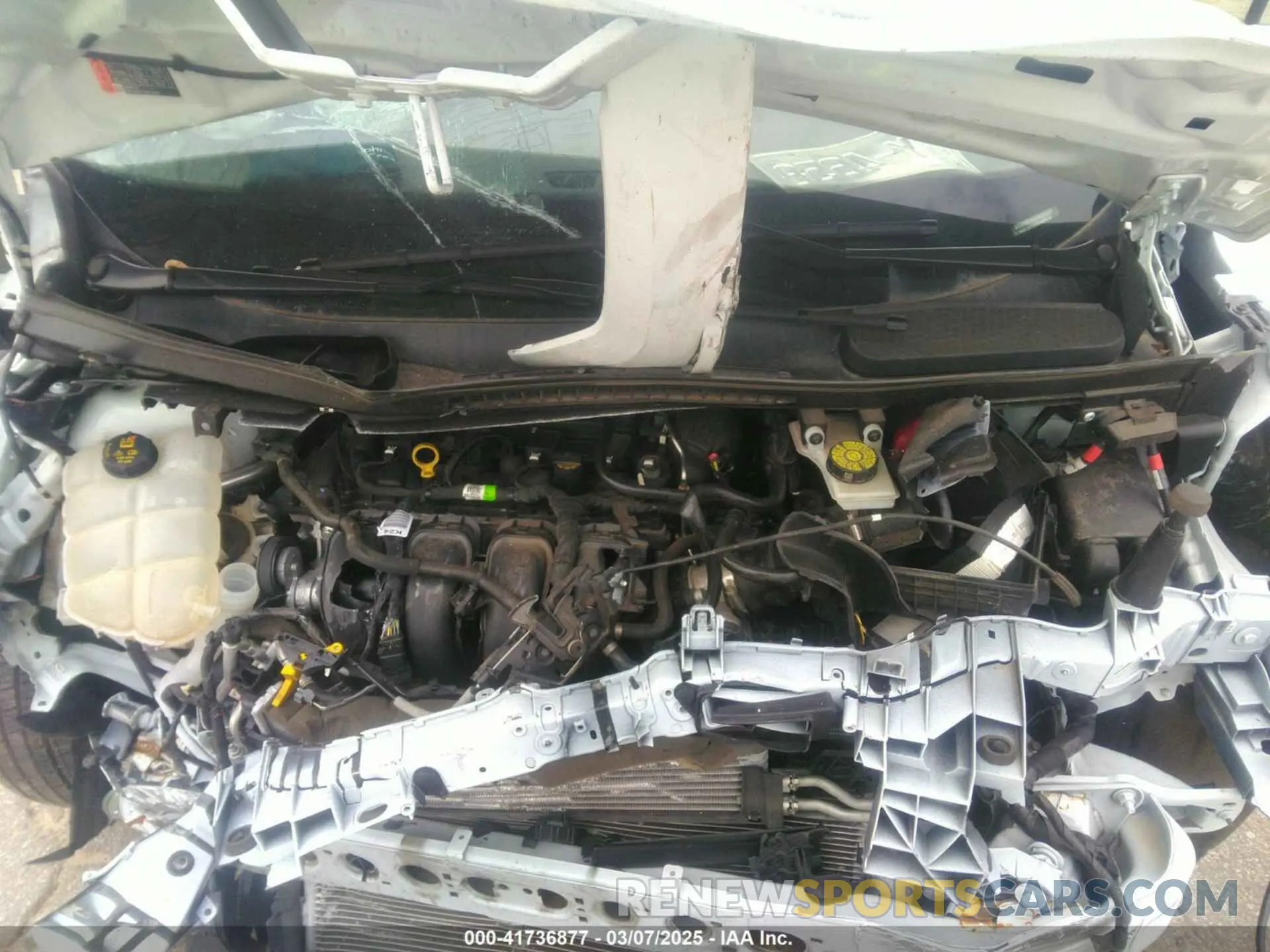 10 fotografías del automóvil dañado NM0LS7S2XN1543014 FORD TRANSIT CONNECT 2022
