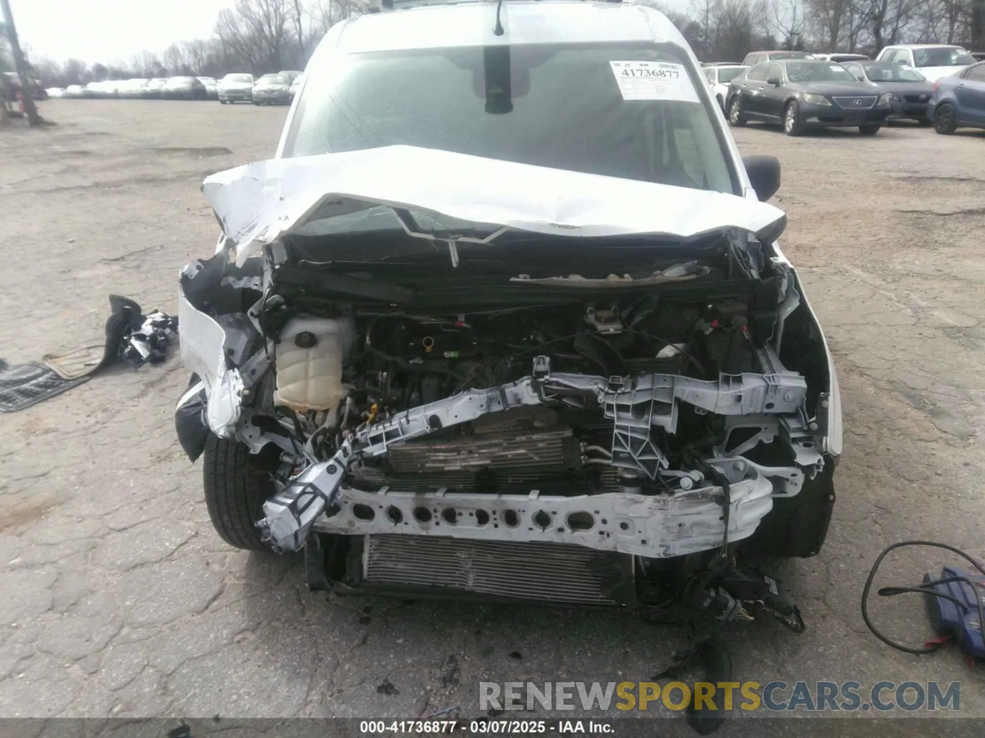12 fotografías del automóvil dañado NM0LS7S2XN1543014 FORD TRANSIT CONNECT 2022