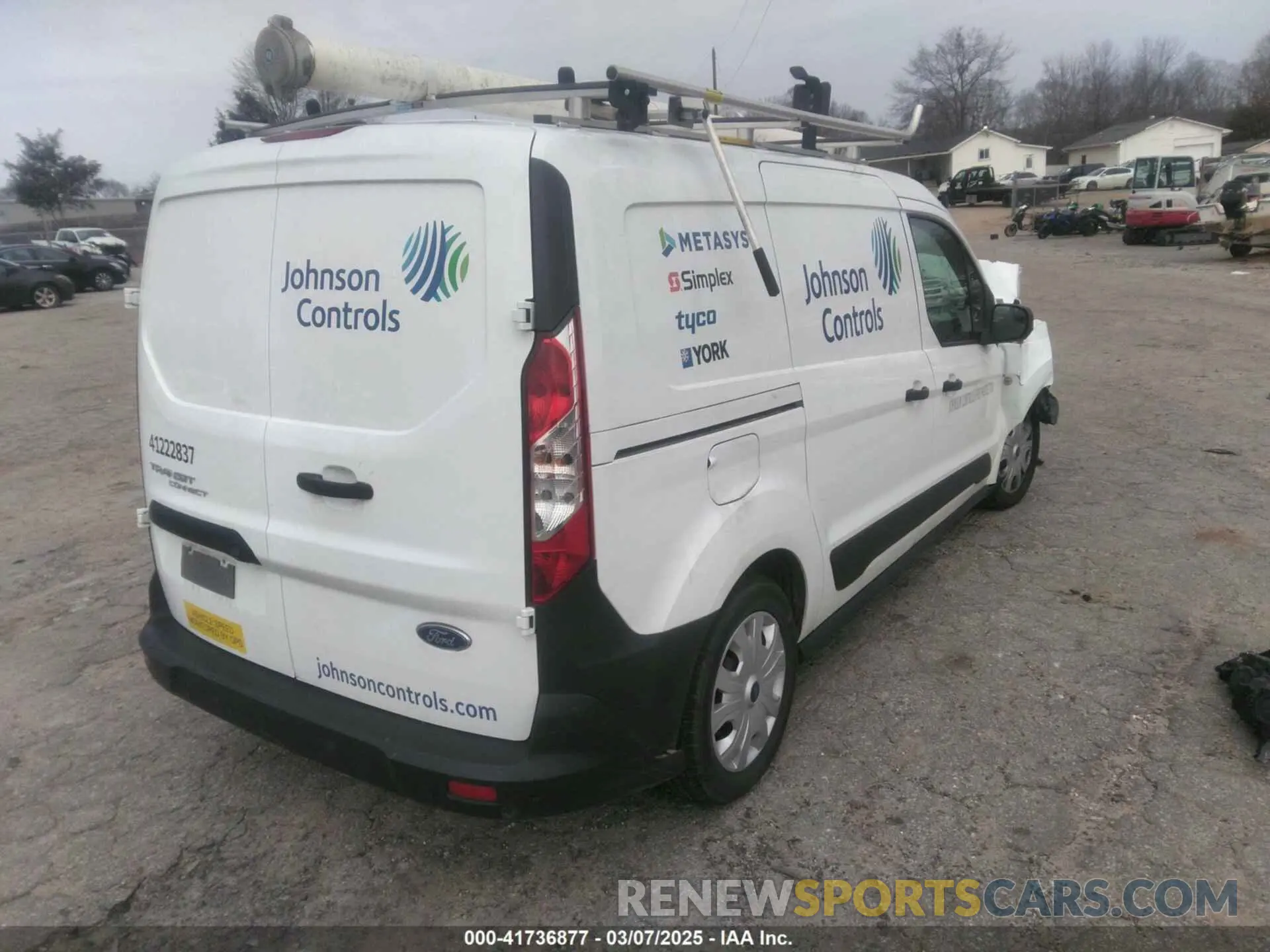 4 fotografías del automóvil dañado NM0LS7S2XN1543014 FORD TRANSIT CONNECT 2022