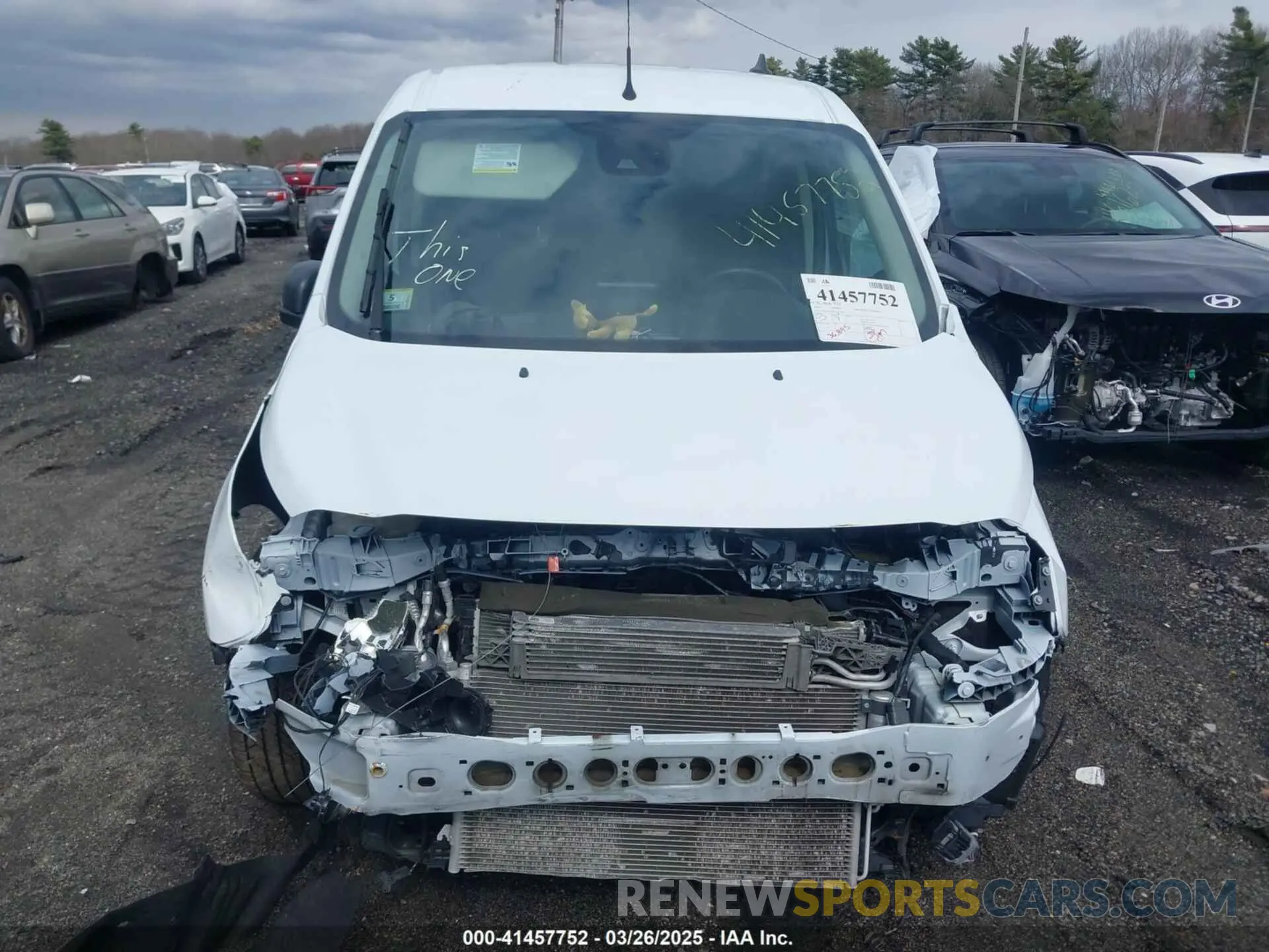 12 fotografías del automóvil dañado NM0LS7S78N1517636 FORD TRANSIT CONNECT 2022