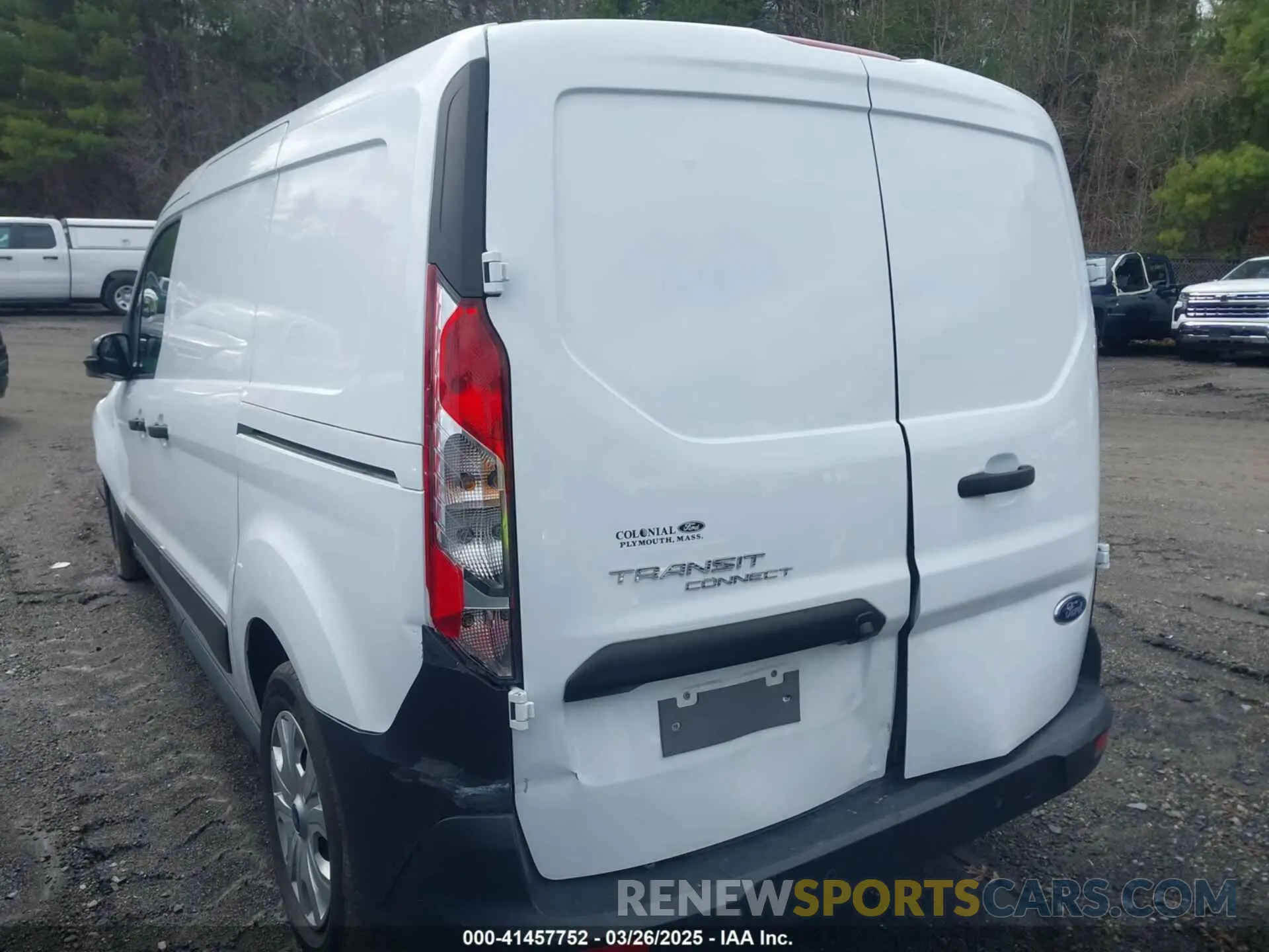 3 fotografías del automóvil dañado NM0LS7S78N1517636 FORD TRANSIT CONNECT 2022