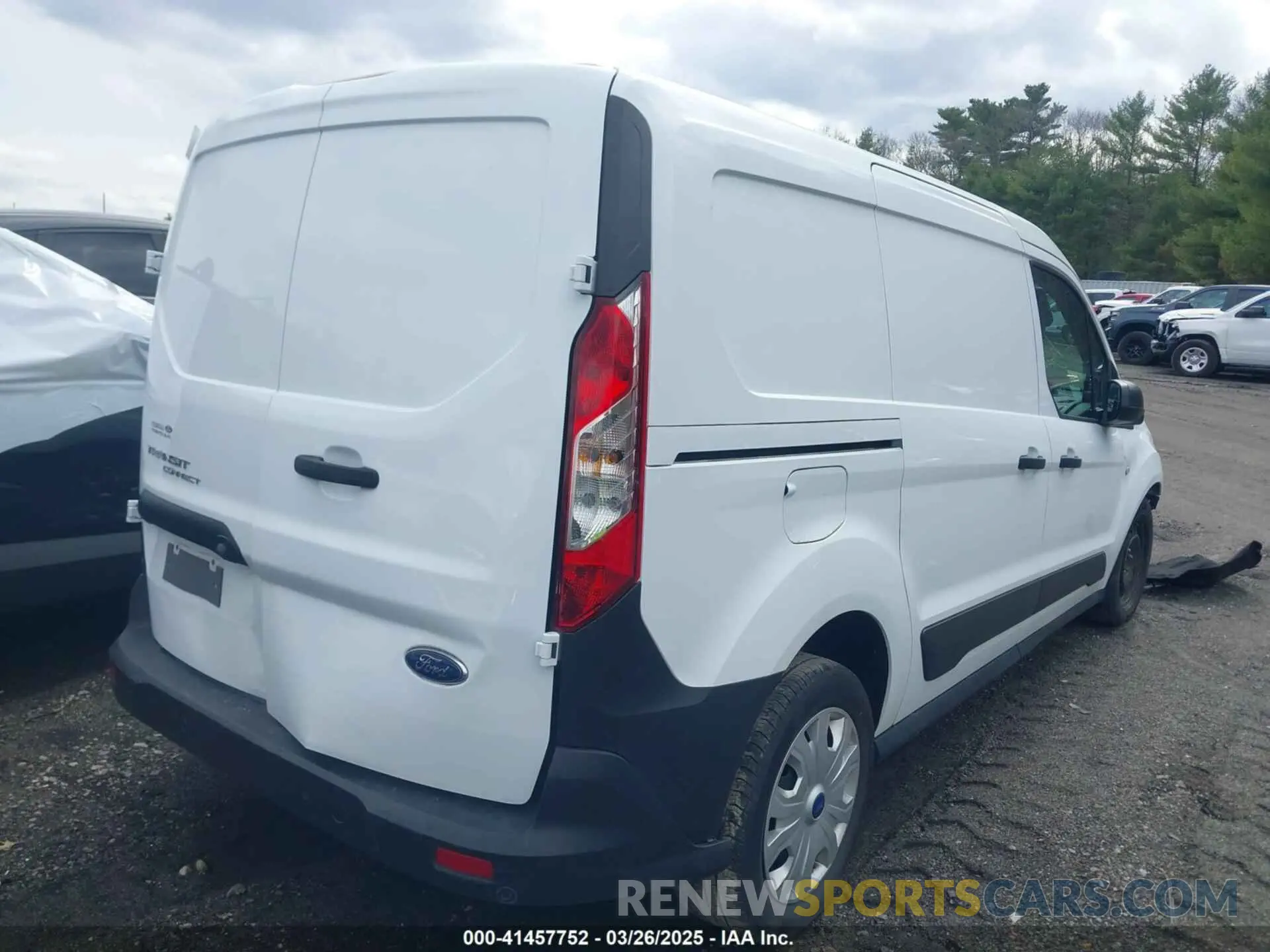4 fotografías del automóvil dañado NM0LS7S78N1517636 FORD TRANSIT CONNECT 2022