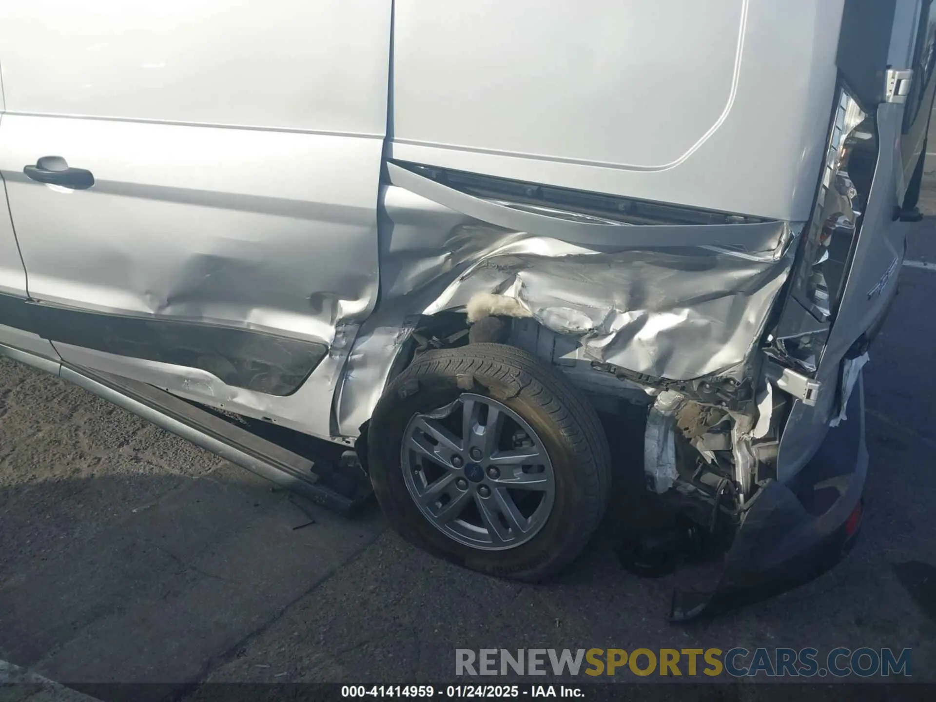 6 fotografías del automóvil dañado NM0LS7T22N1526142 FORD TRANSIT CONNECT 2022