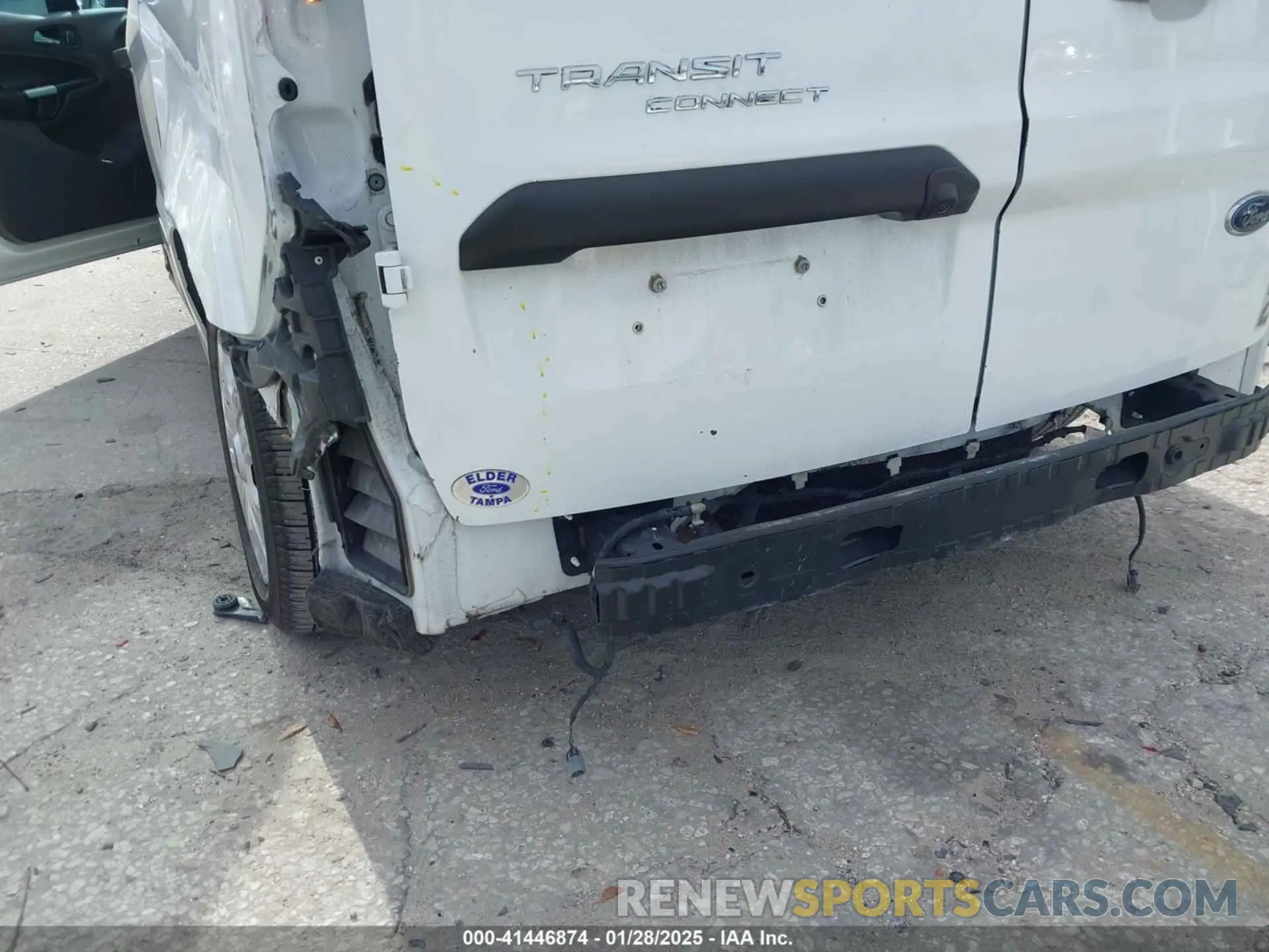 17 fotografías del automóvil dañado NM0LS7T28N1541292 FORD TRANSIT CONNECT 2022