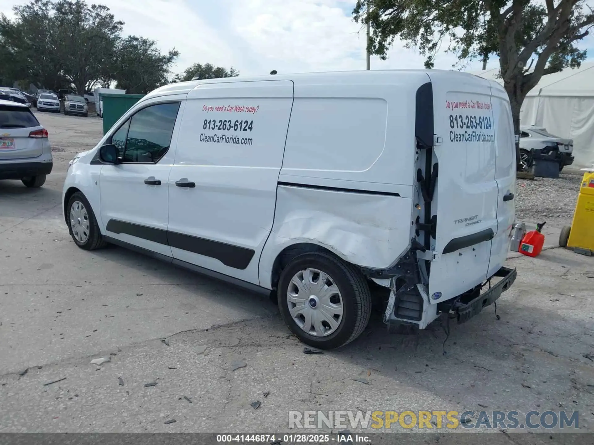 3 fotografías del automóvil dañado NM0LS7T28N1541292 FORD TRANSIT CONNECT 2022