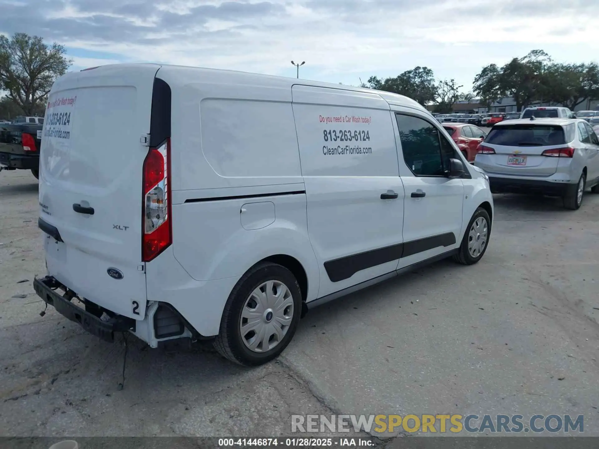 4 fotografías del automóvil dañado NM0LS7T28N1541292 FORD TRANSIT CONNECT 2022