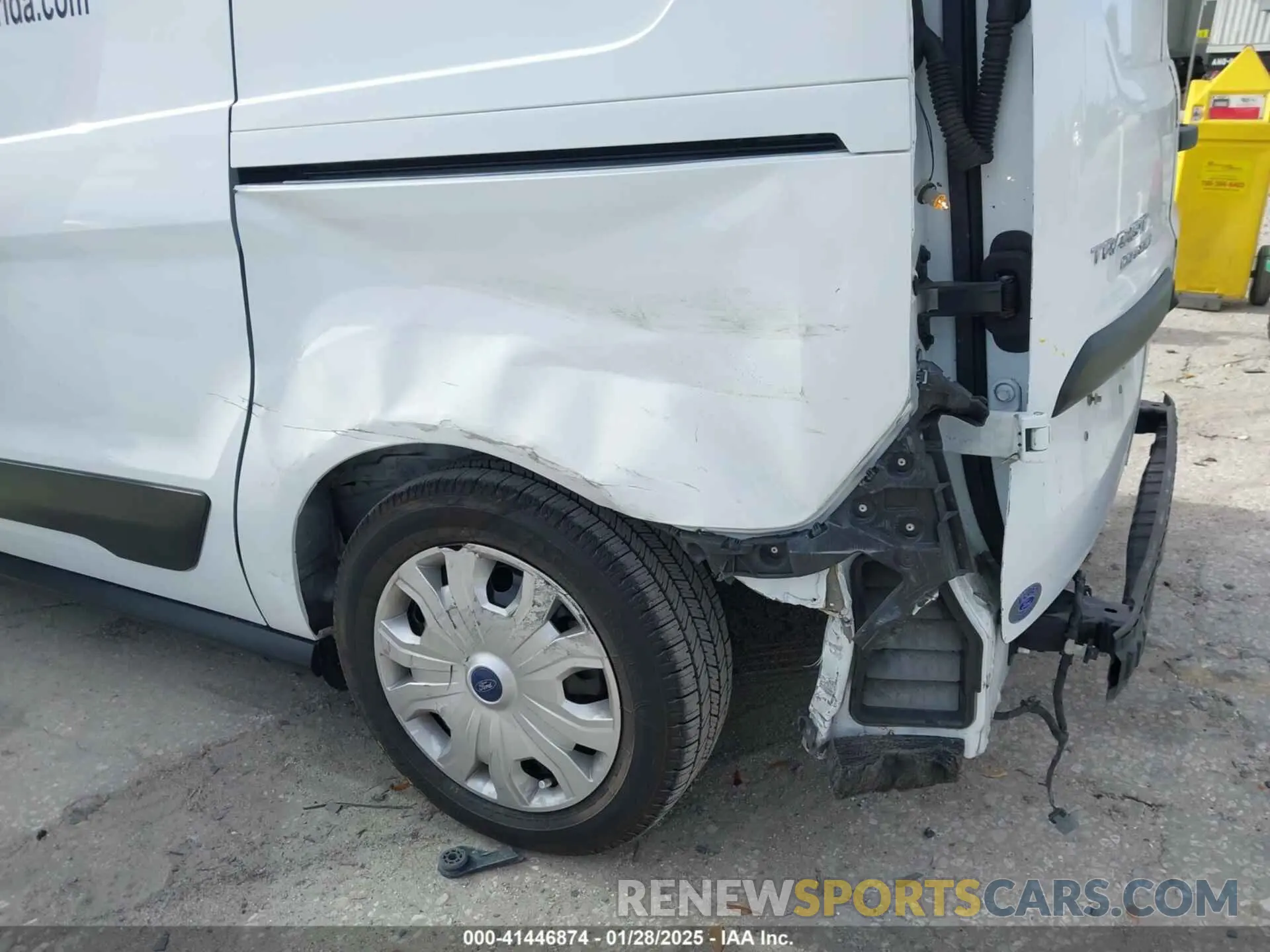 6 fotografías del automóvil dañado NM0LS7T28N1541292 FORD TRANSIT CONNECT 2022