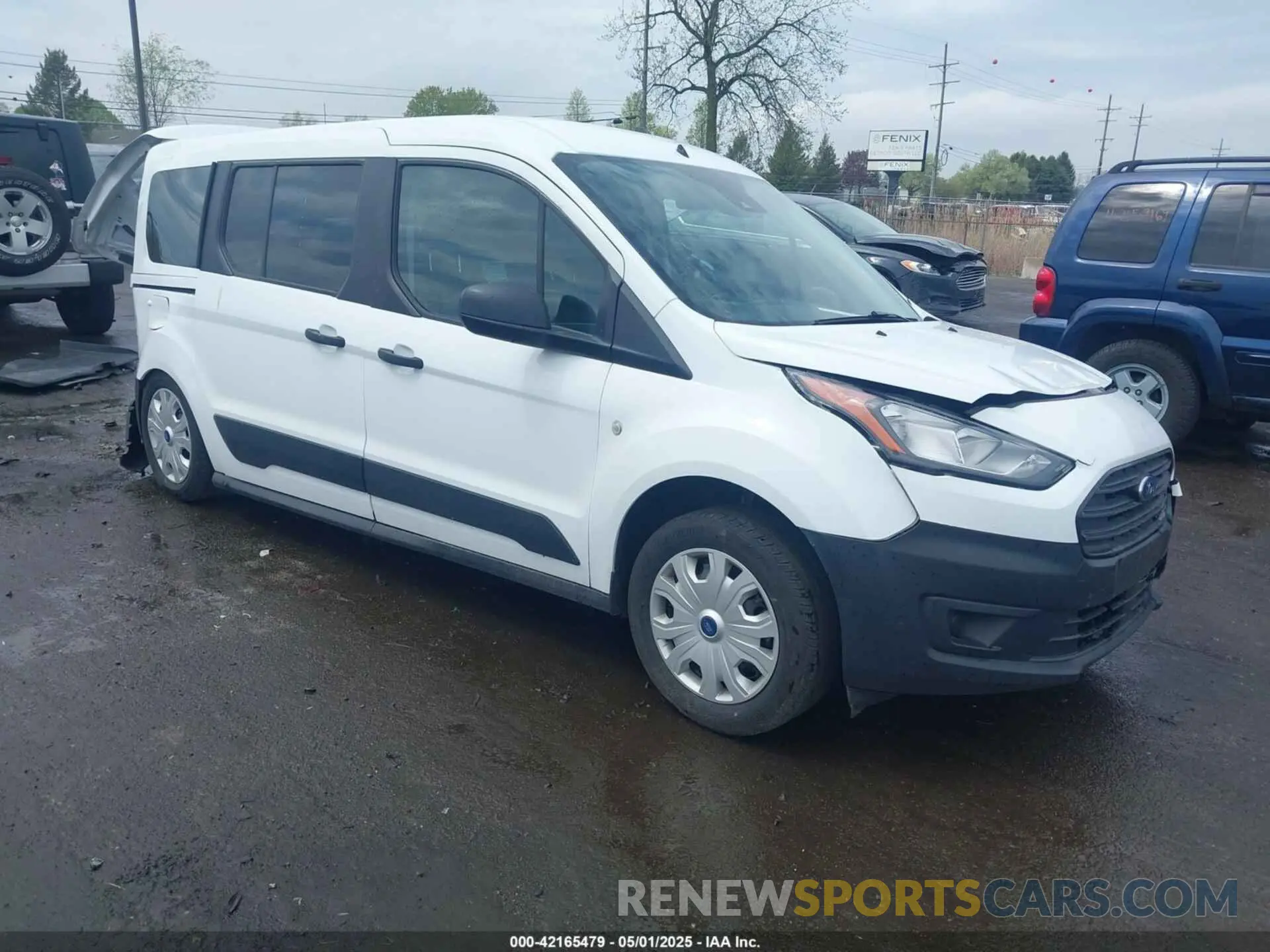1 fotografías del automóvil dañado NM0GE9E26P1554157 FORD TRANSIT CONNECT 2023