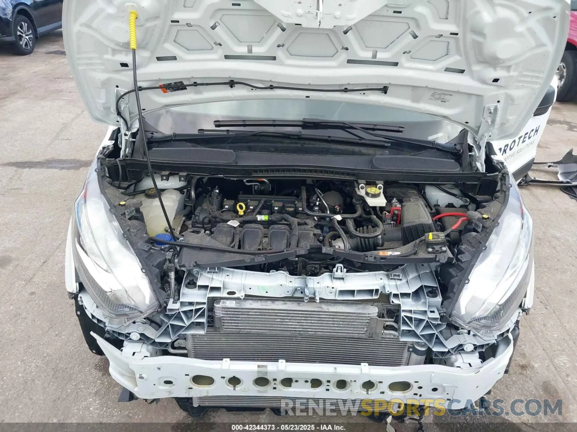 10 fotografías del automóvil dañado NM0LS6S26P1571681 FORD TRANSIT CONNECT 2023