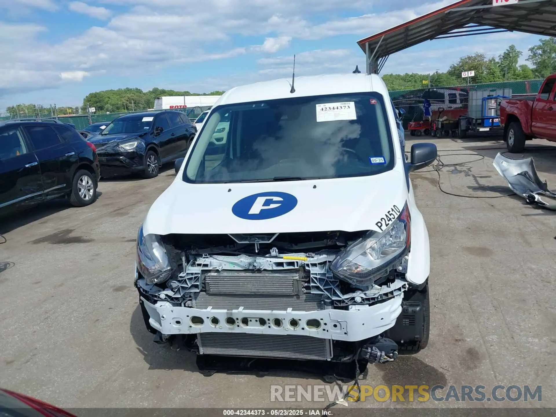 13 fotografías del automóvil dañado NM0LS6S26P1571681 FORD TRANSIT CONNECT 2023